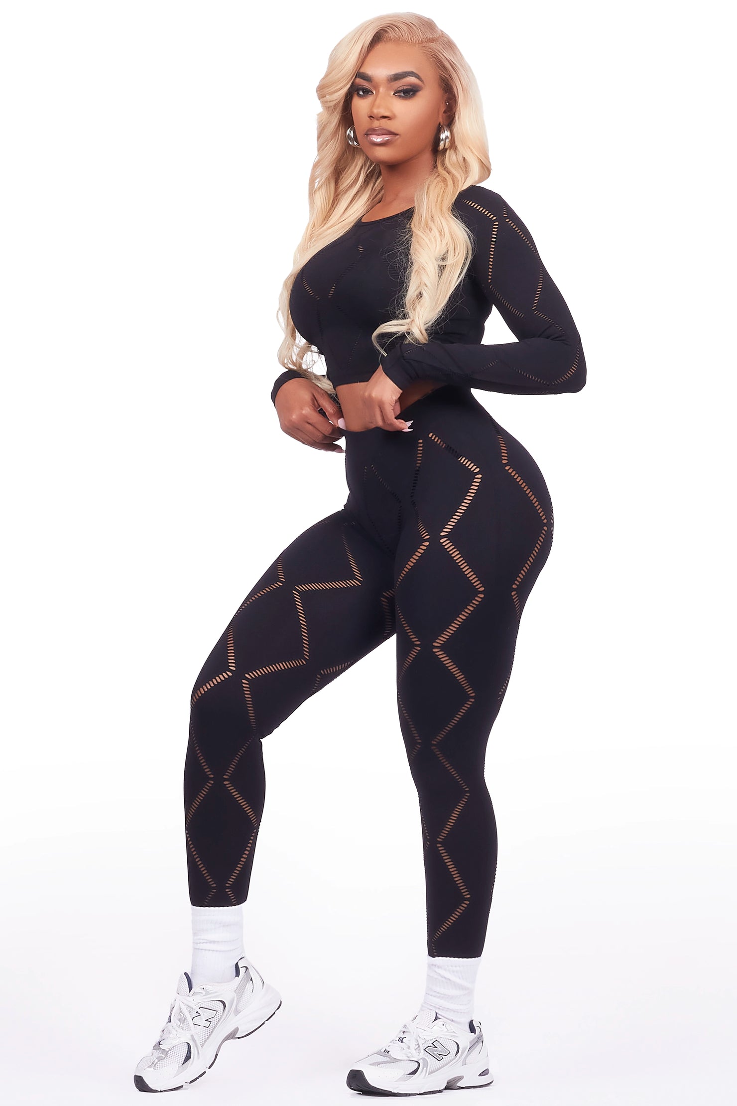 Nikkiya Black Active Set