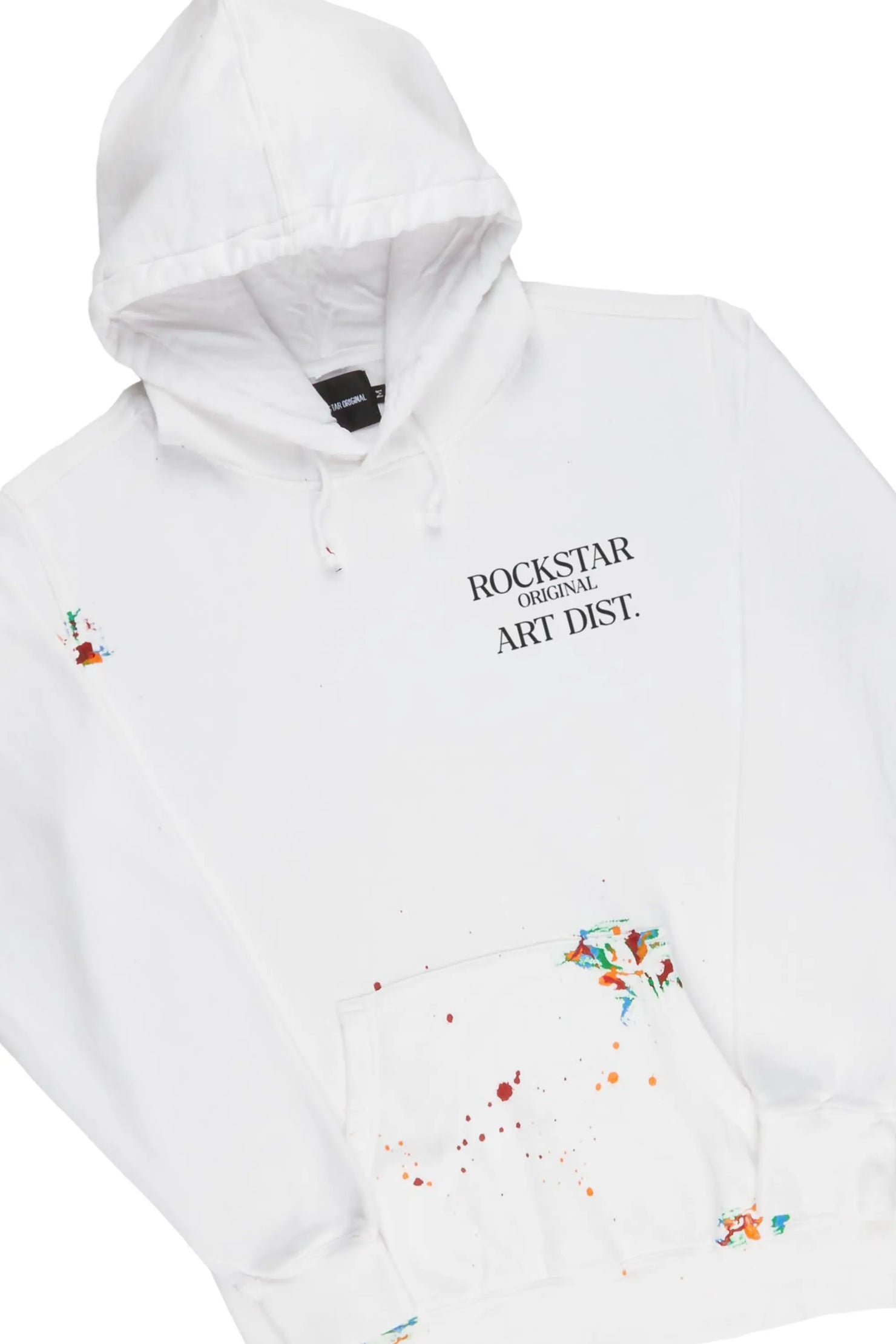 Art Dist White Hoodie & BK Biker Jean Bundle