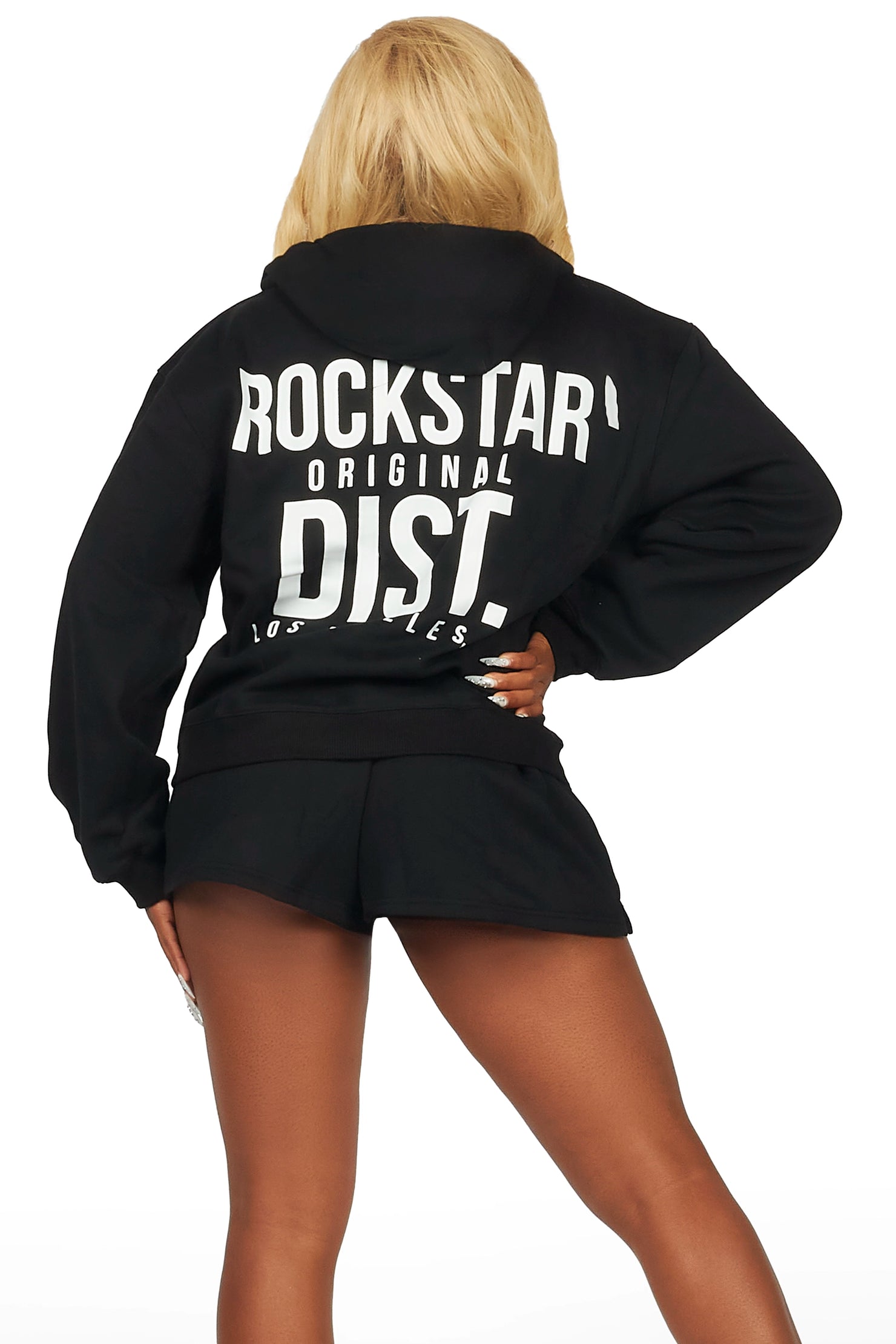 Stephania Black Short Set