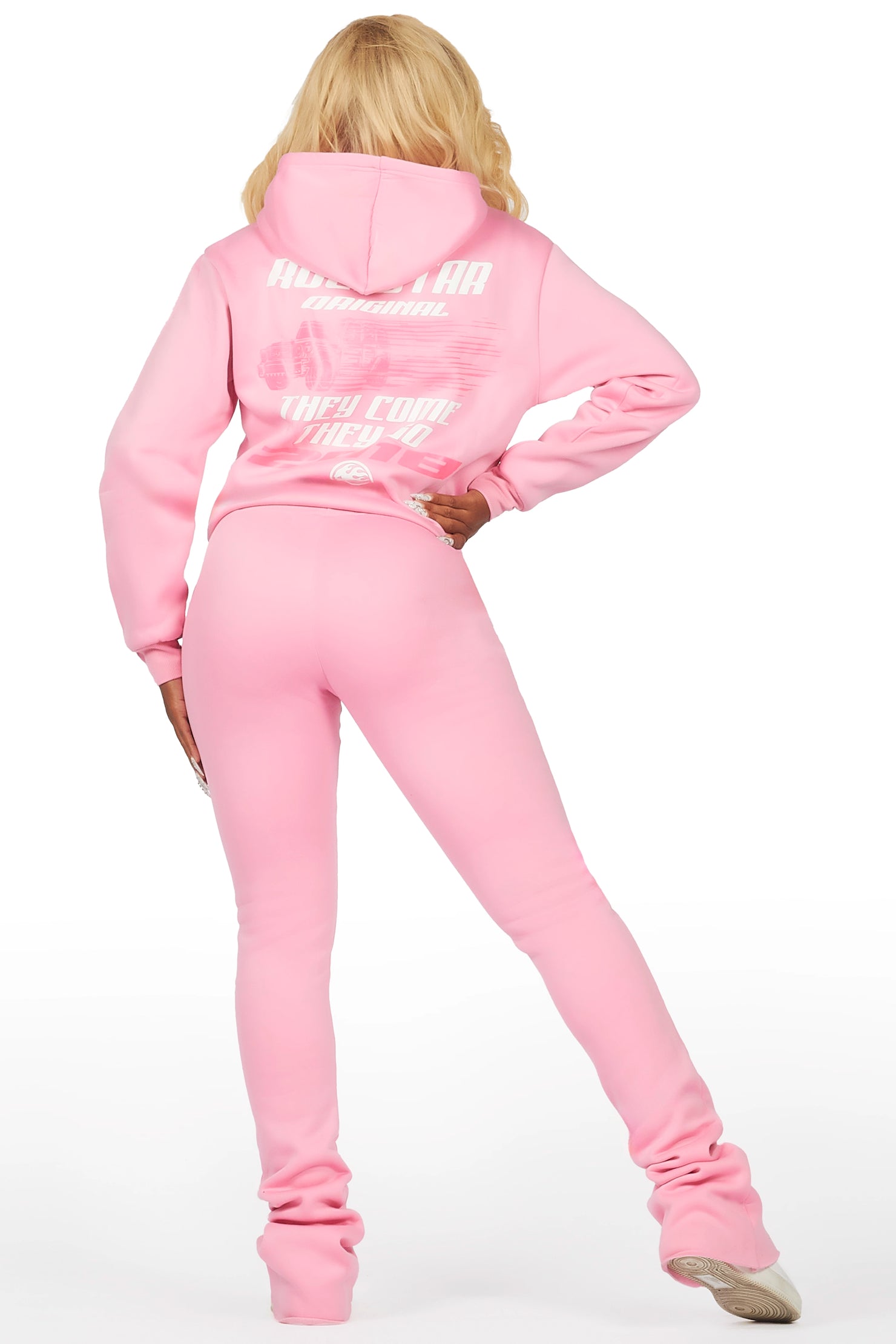 Wavley Pink Super Stacked Trackset
