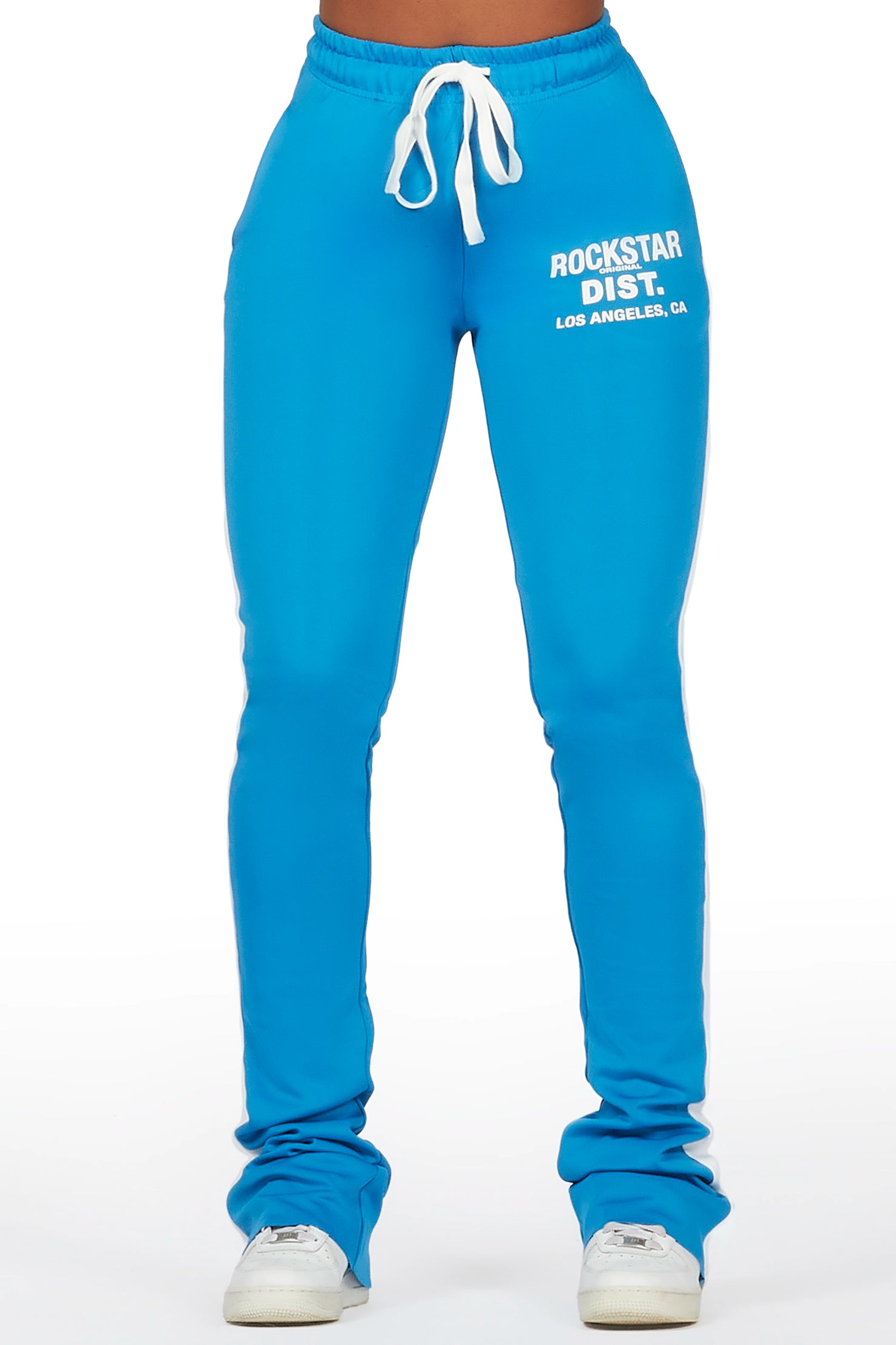Savannah Blue Super Stacked Track Pant