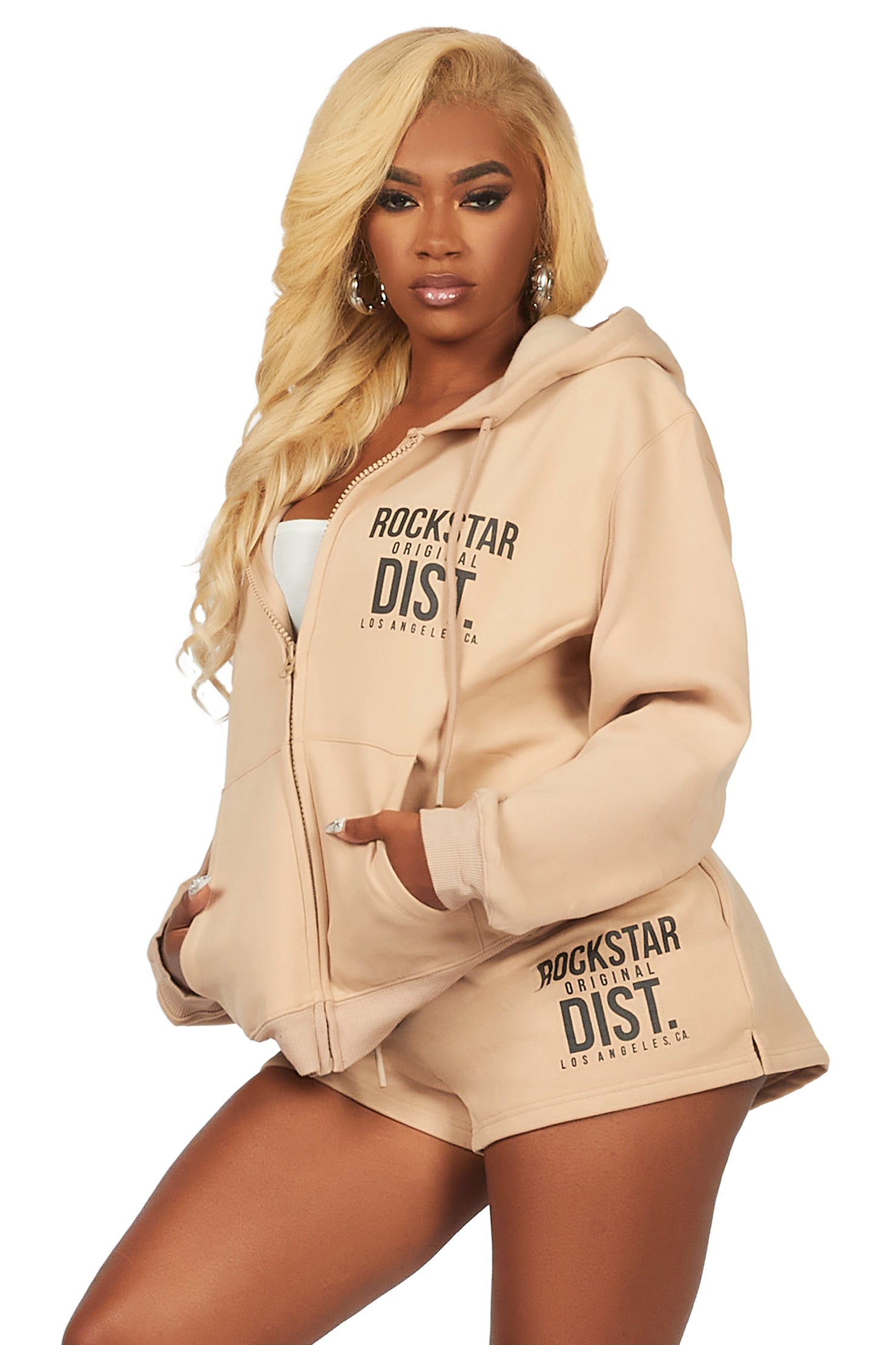 Stephania Tan Short Set