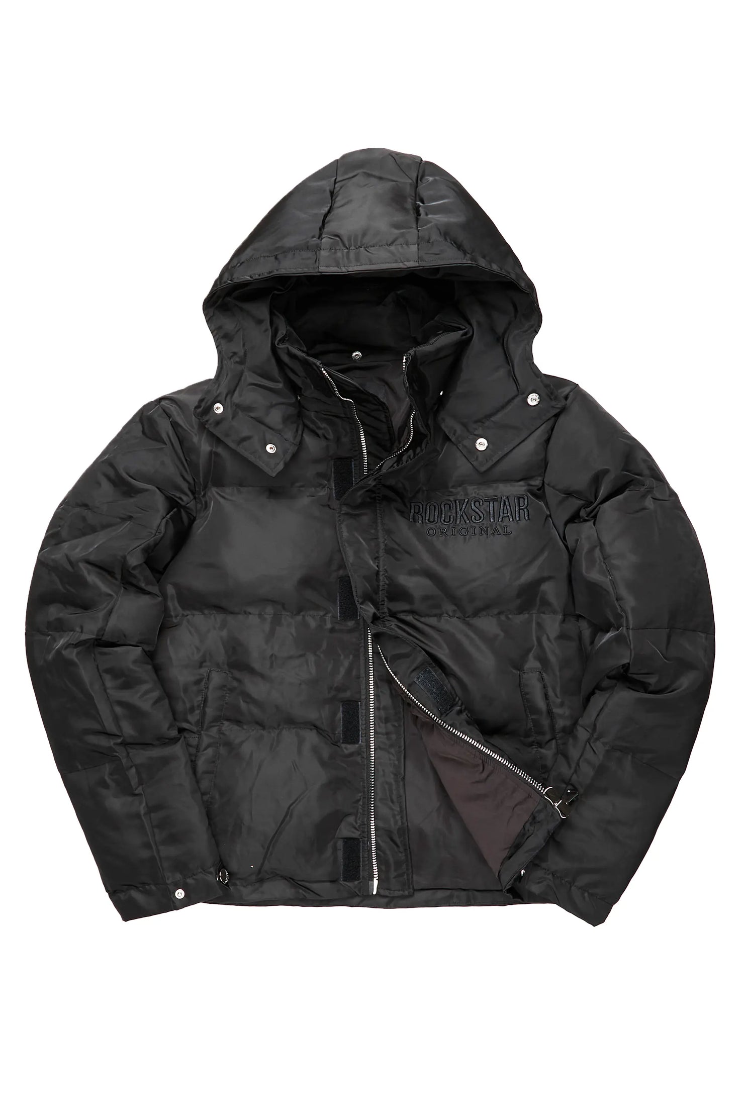 Brynn Black Puffer Jacket