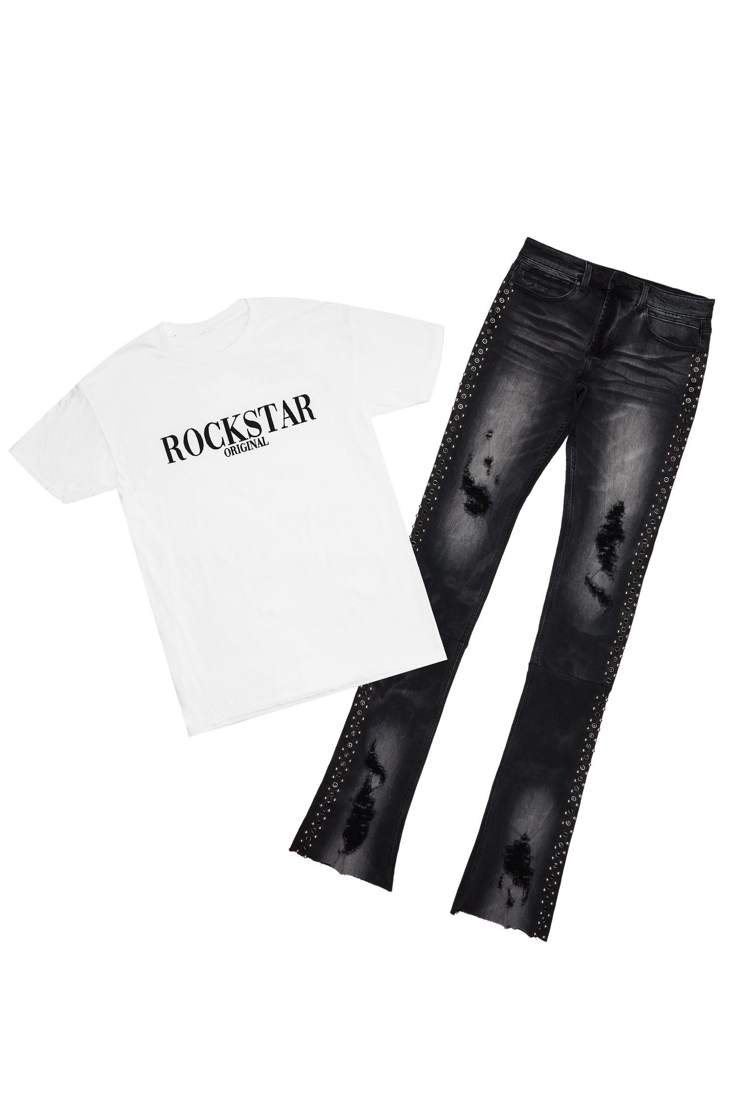 Banner & Octavio White/Black Super Bundle Stacked Set