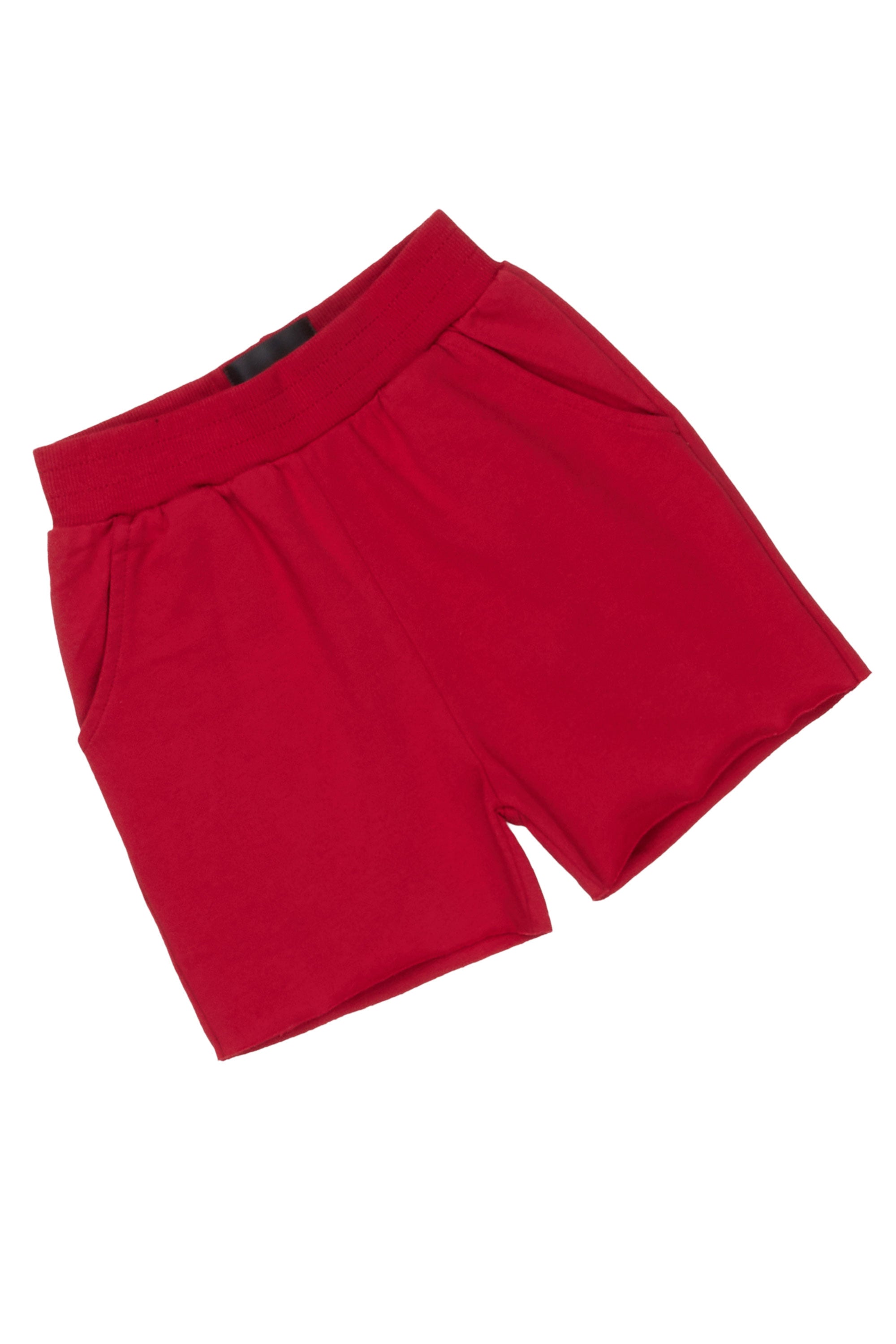 Boys Kunal Black/Red T-Shirt/Short Set