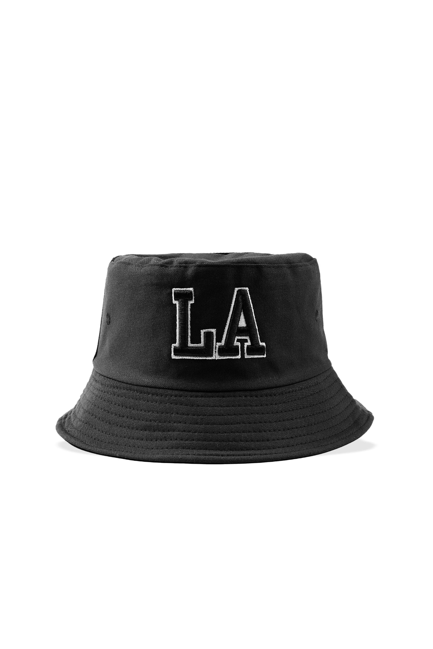 Boys LA Black Bucket Hat