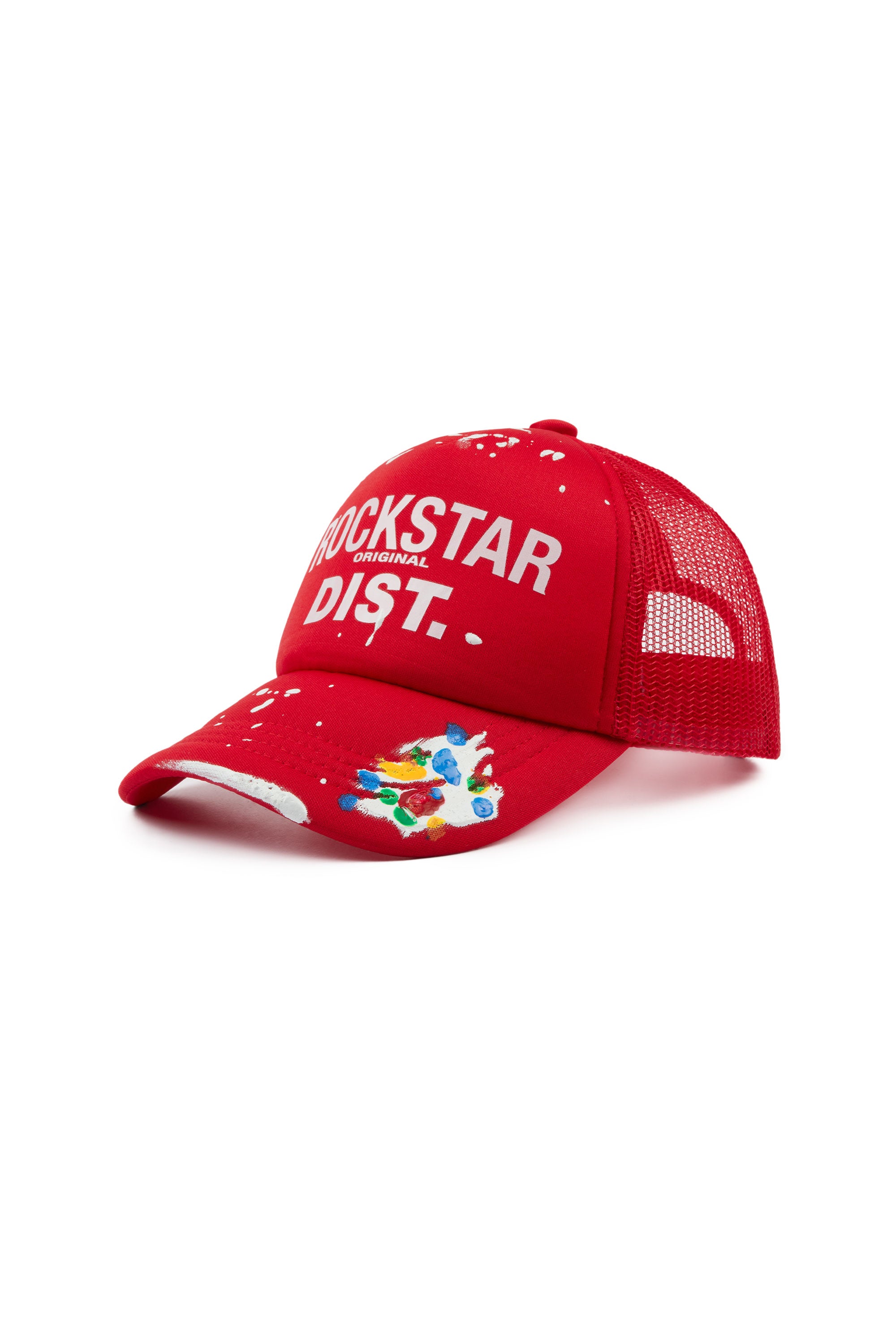 Boys Neptune Red Trucker Hat