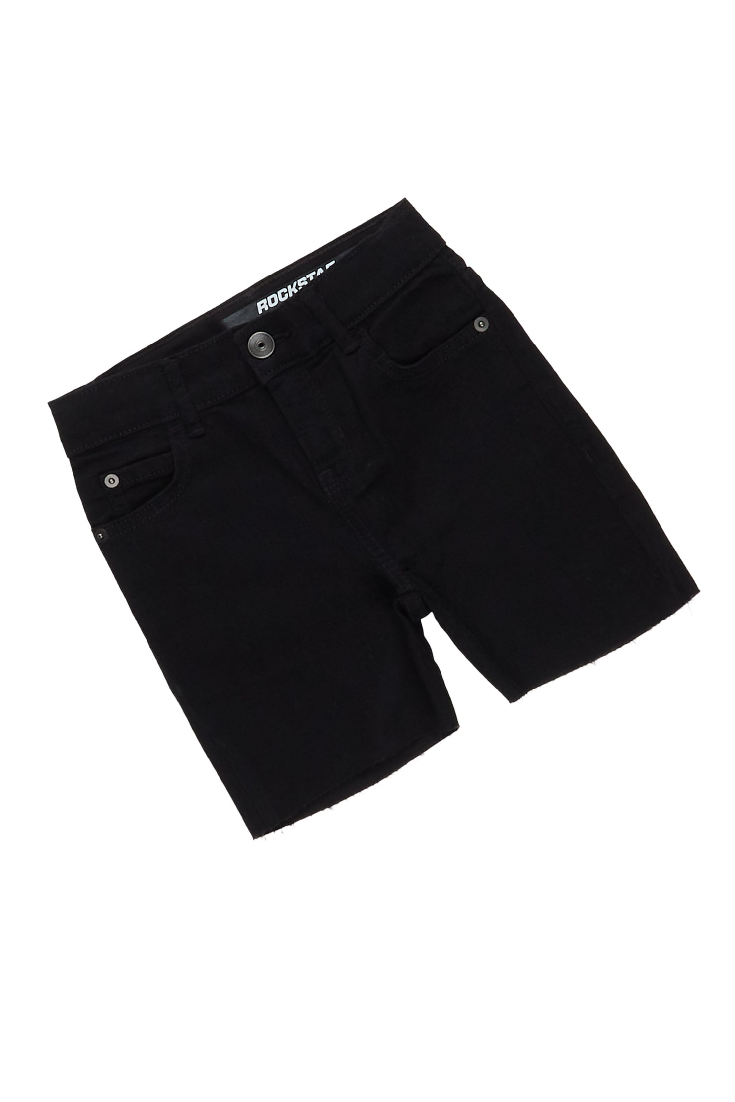 Boys Ray Black T-Shirt/Denim Short Set