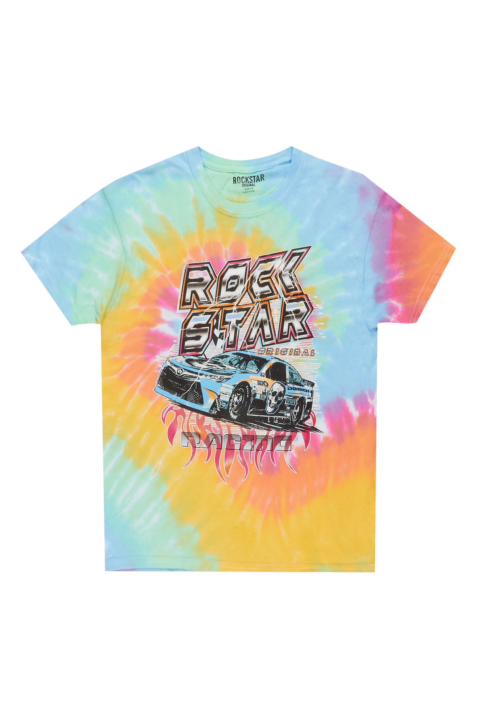 Youth Saif Multi Tie Dye Graphic T-Shirt