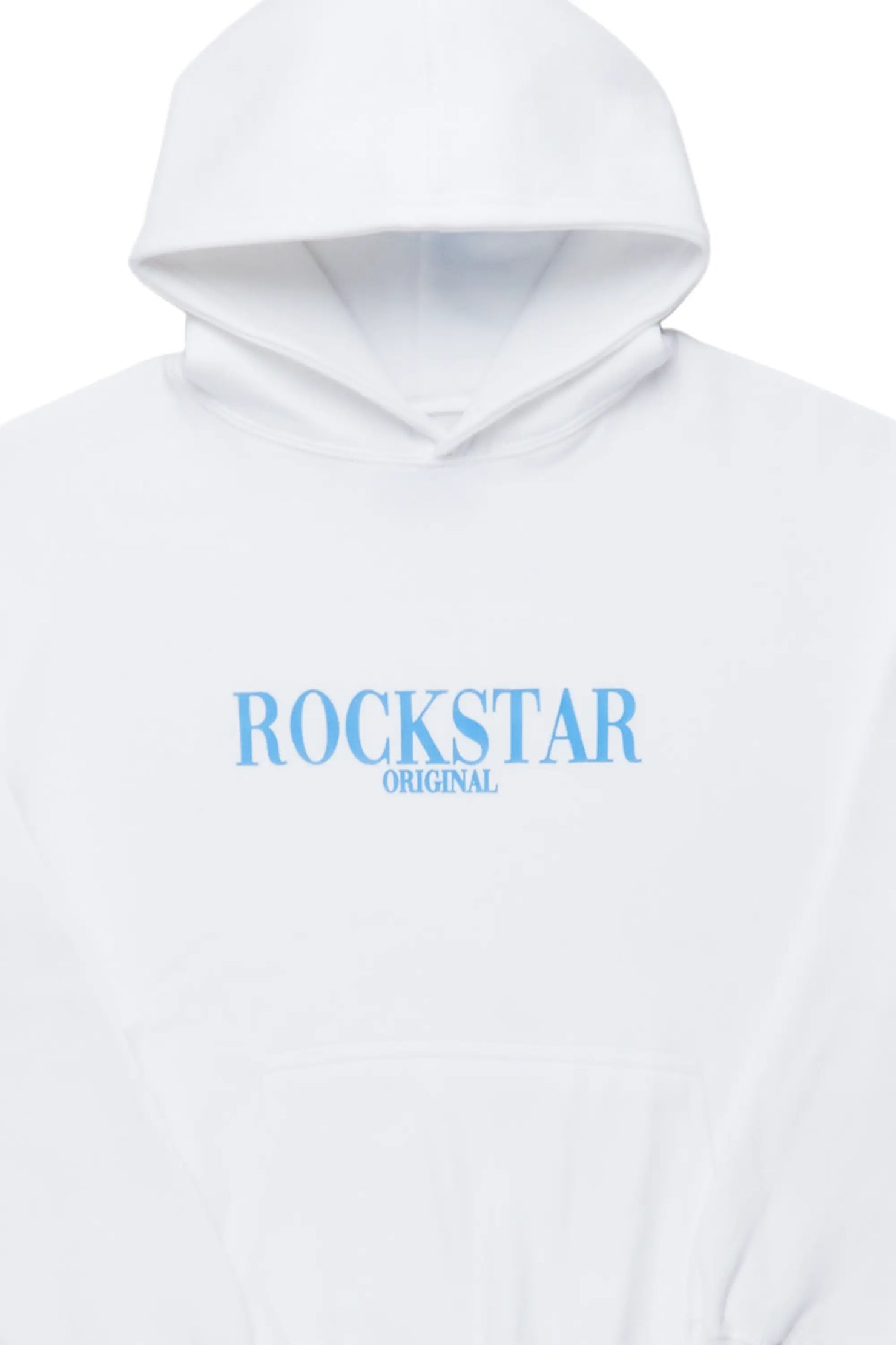 Boys Octavio White/Blue Graphic Hoodie