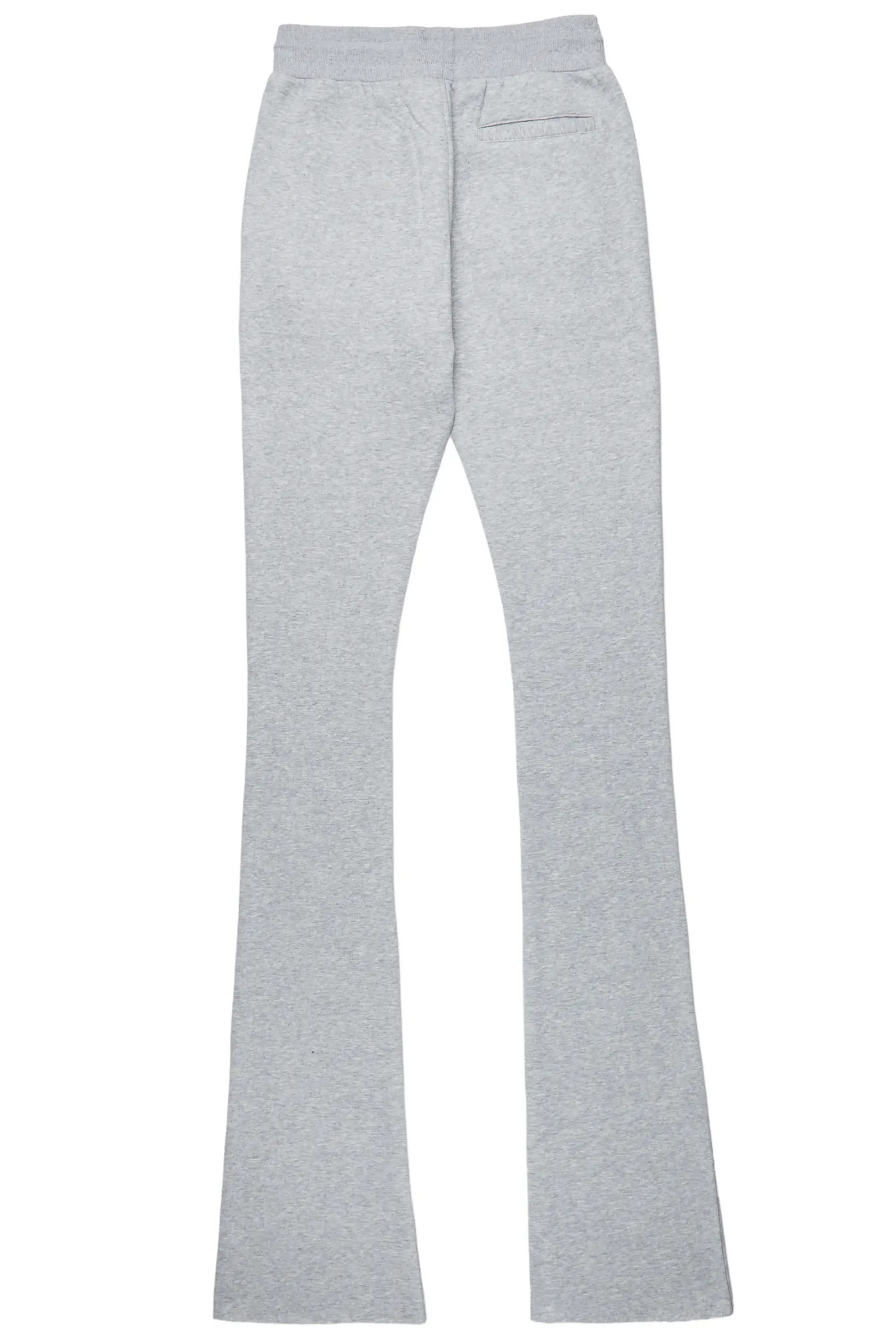 Callie Heather Grey Super Stacked Pants