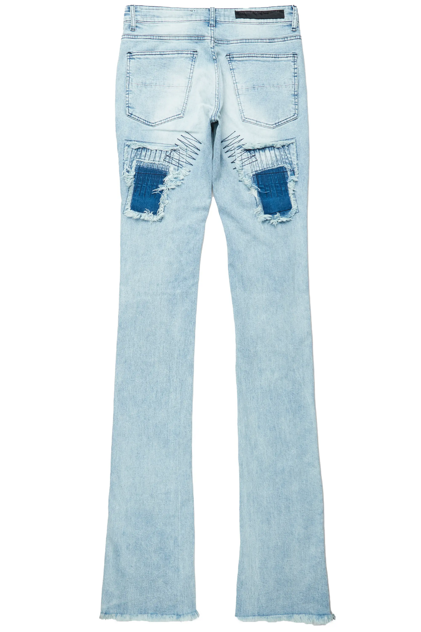 Camden Blue Super Stacked Flare Jean