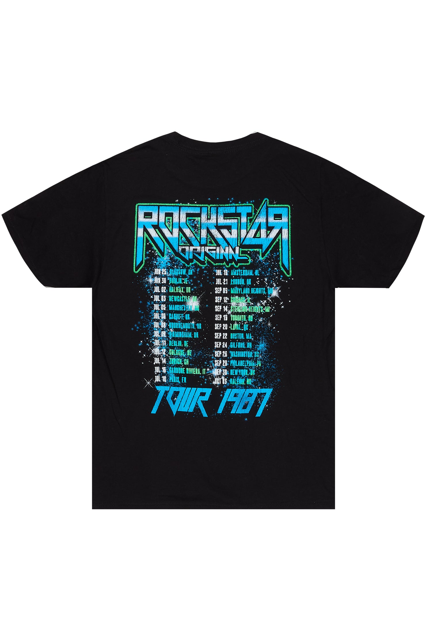 Cansler Black Graphic T-Shirt