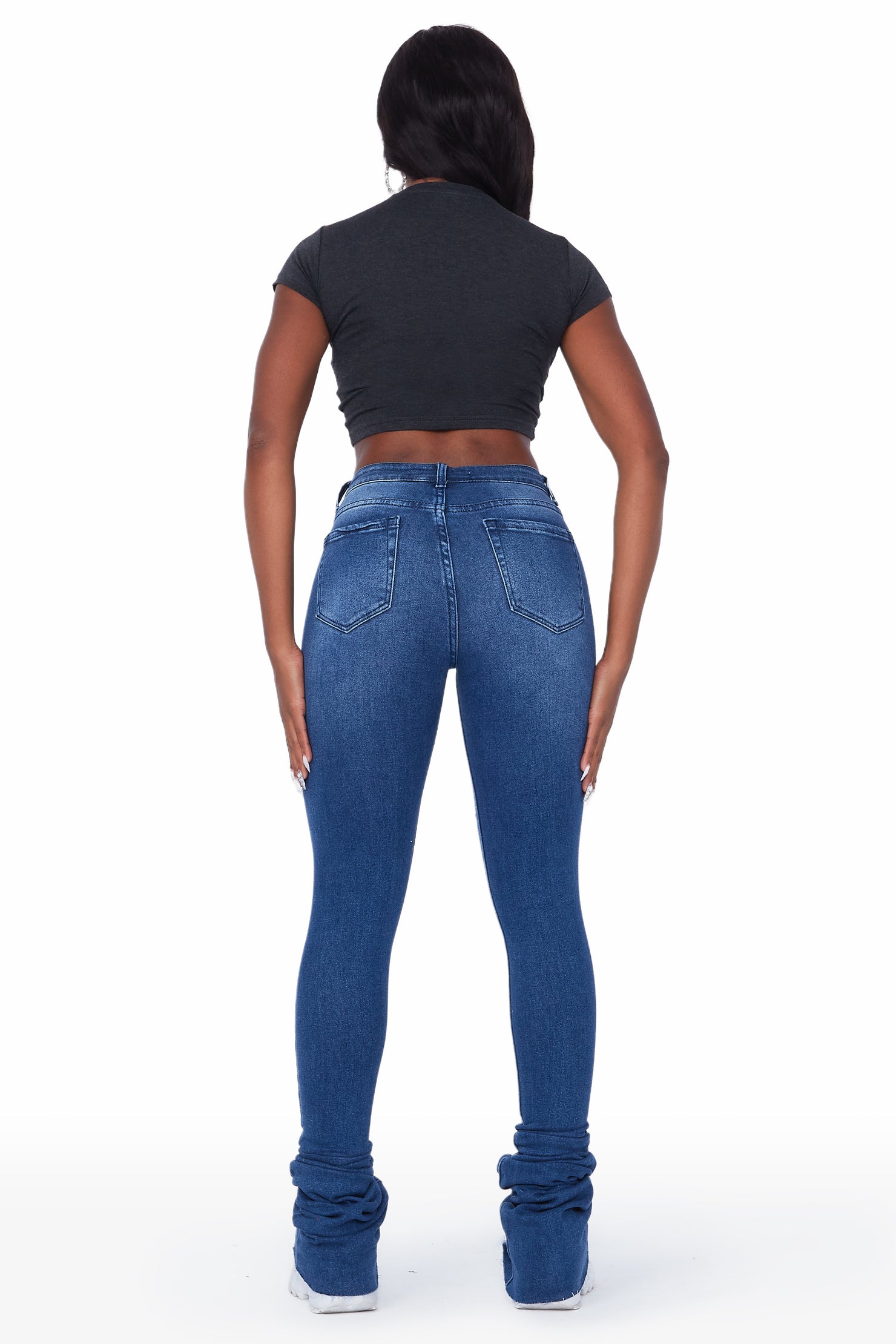 Carissa Med.Wash Super Stacked Jean