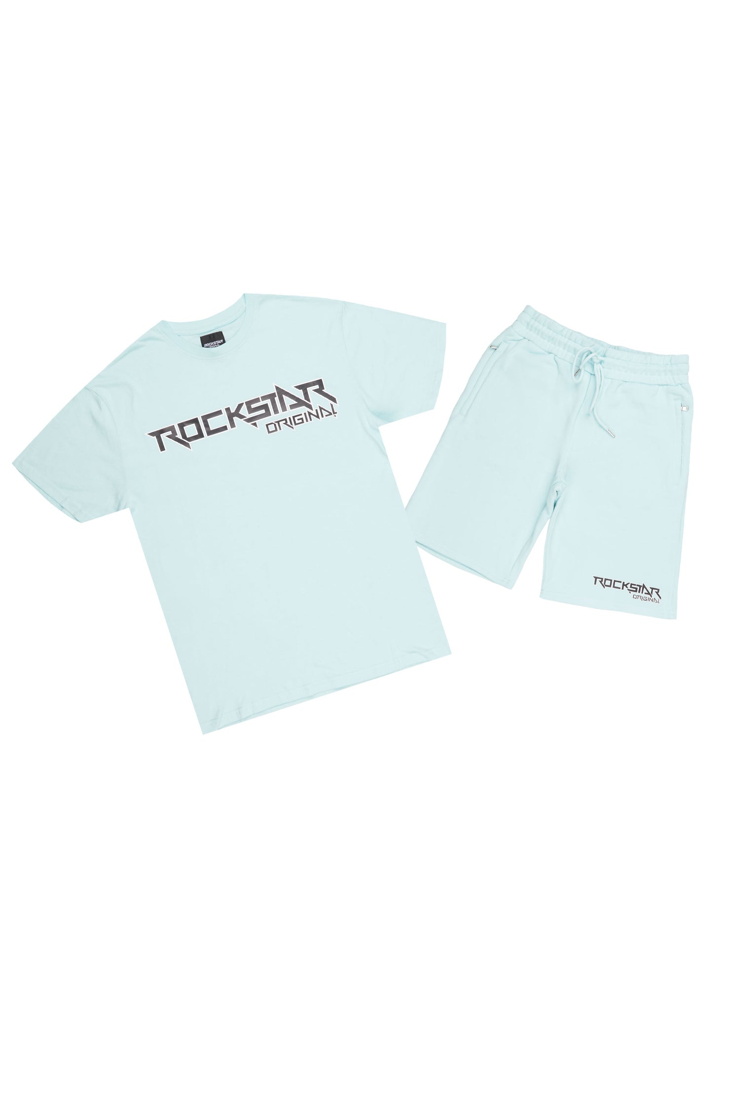 Cisco Aqua Graphic T-Shirt/ Short Set