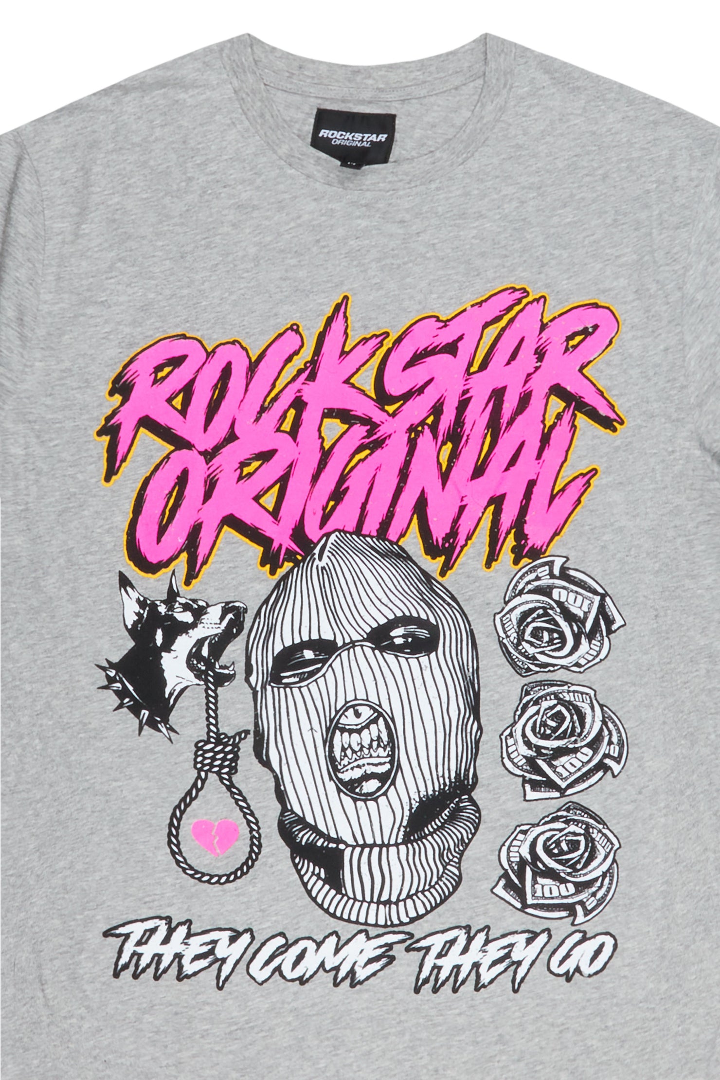 Clava Grey Graphic T-Shirt