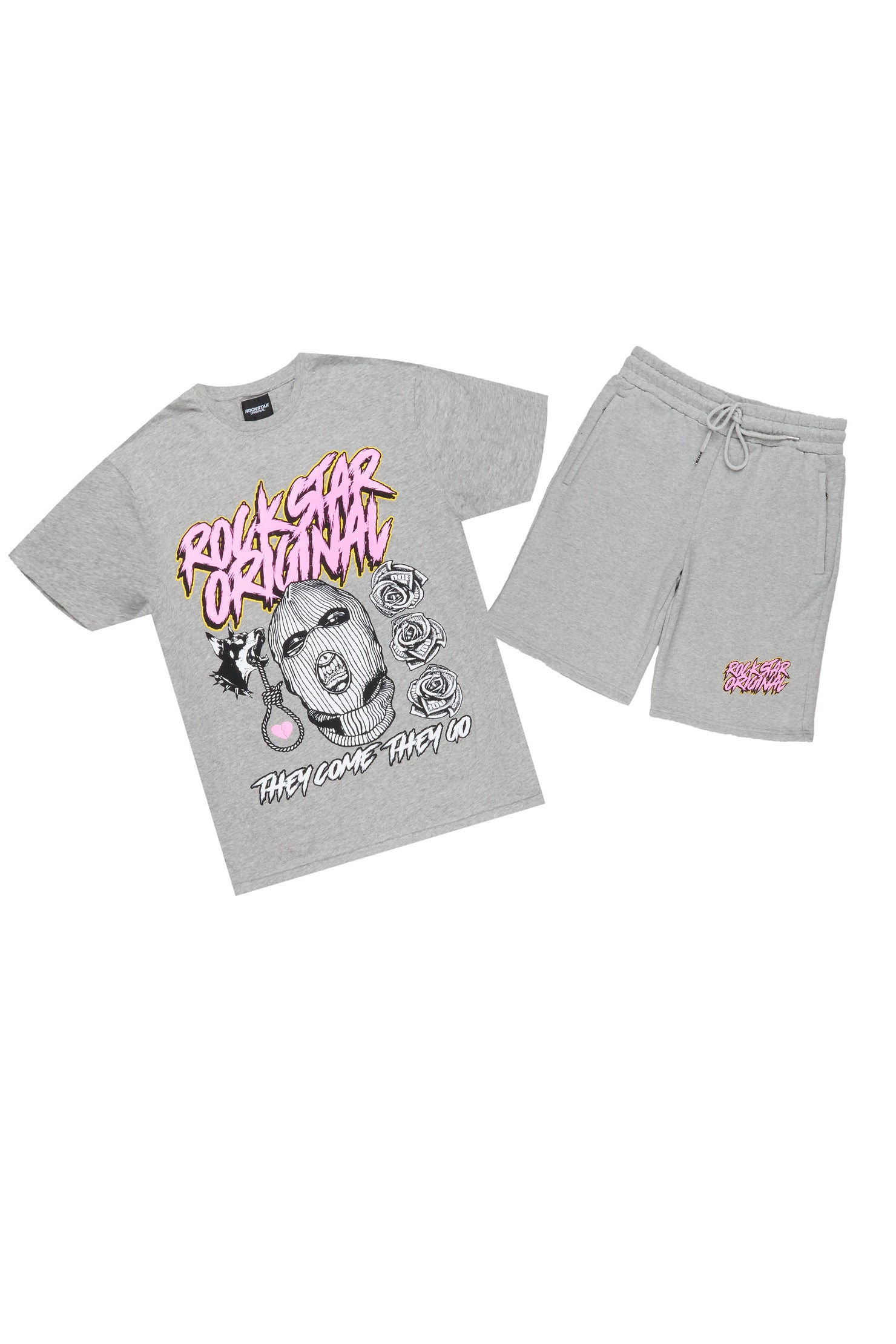Clava Grey T-Shirt/Short Set