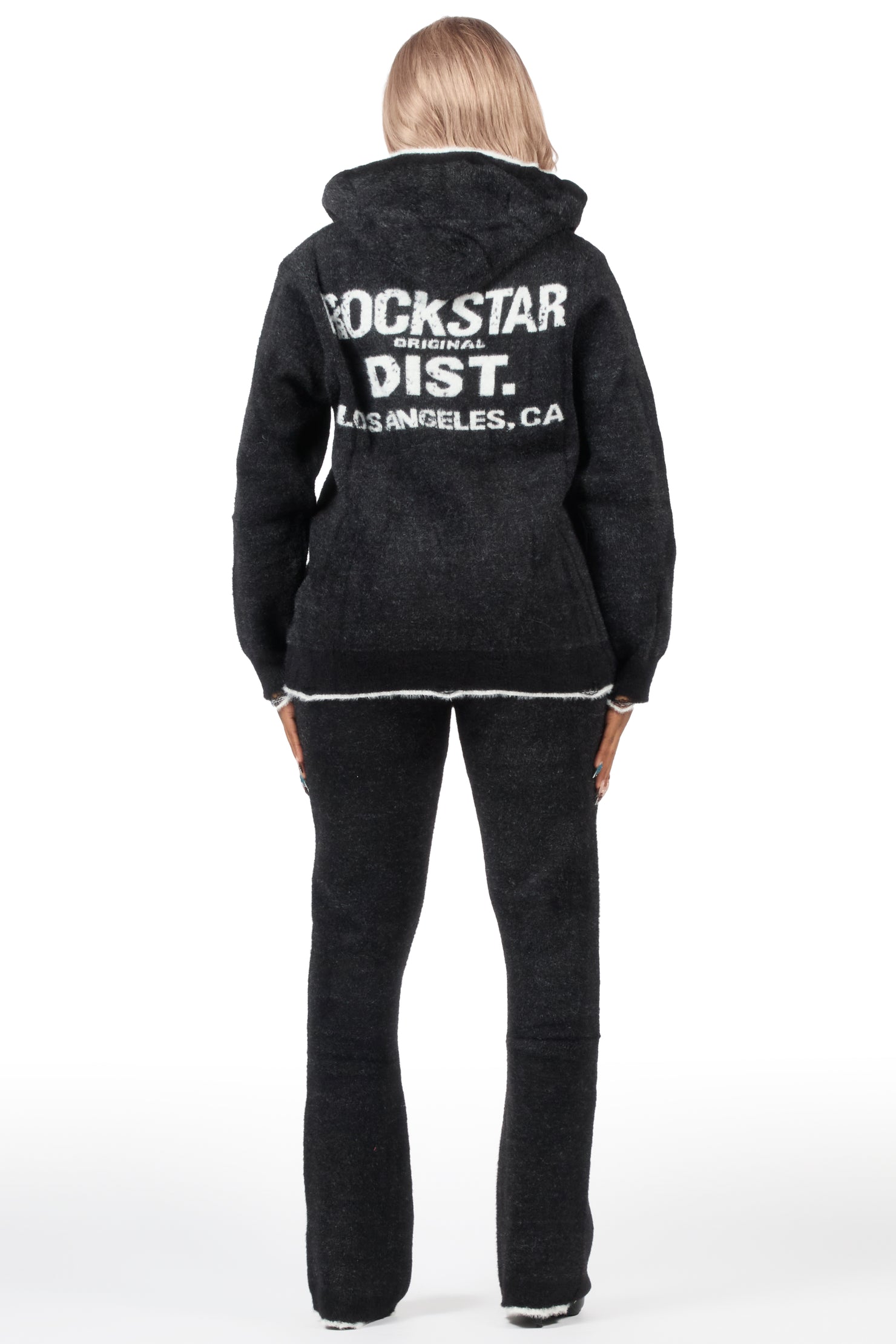 Talisha Black Super Stacked Trackset