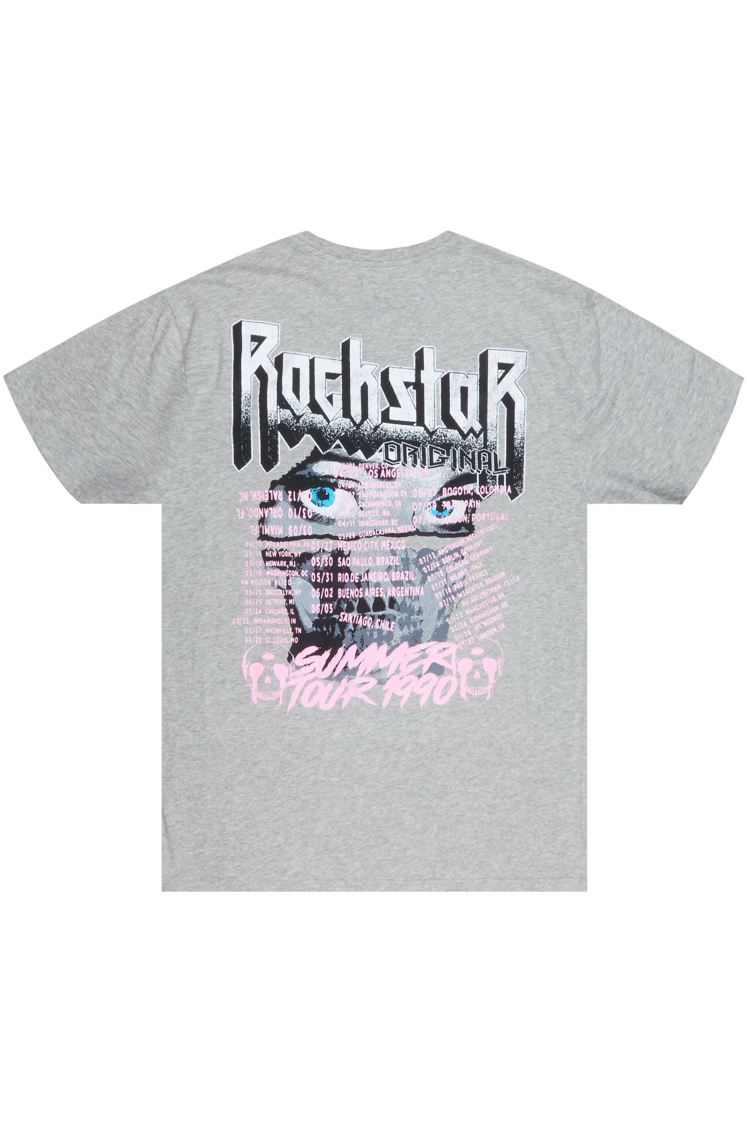 Dastard Grey Graphic T-Shirt