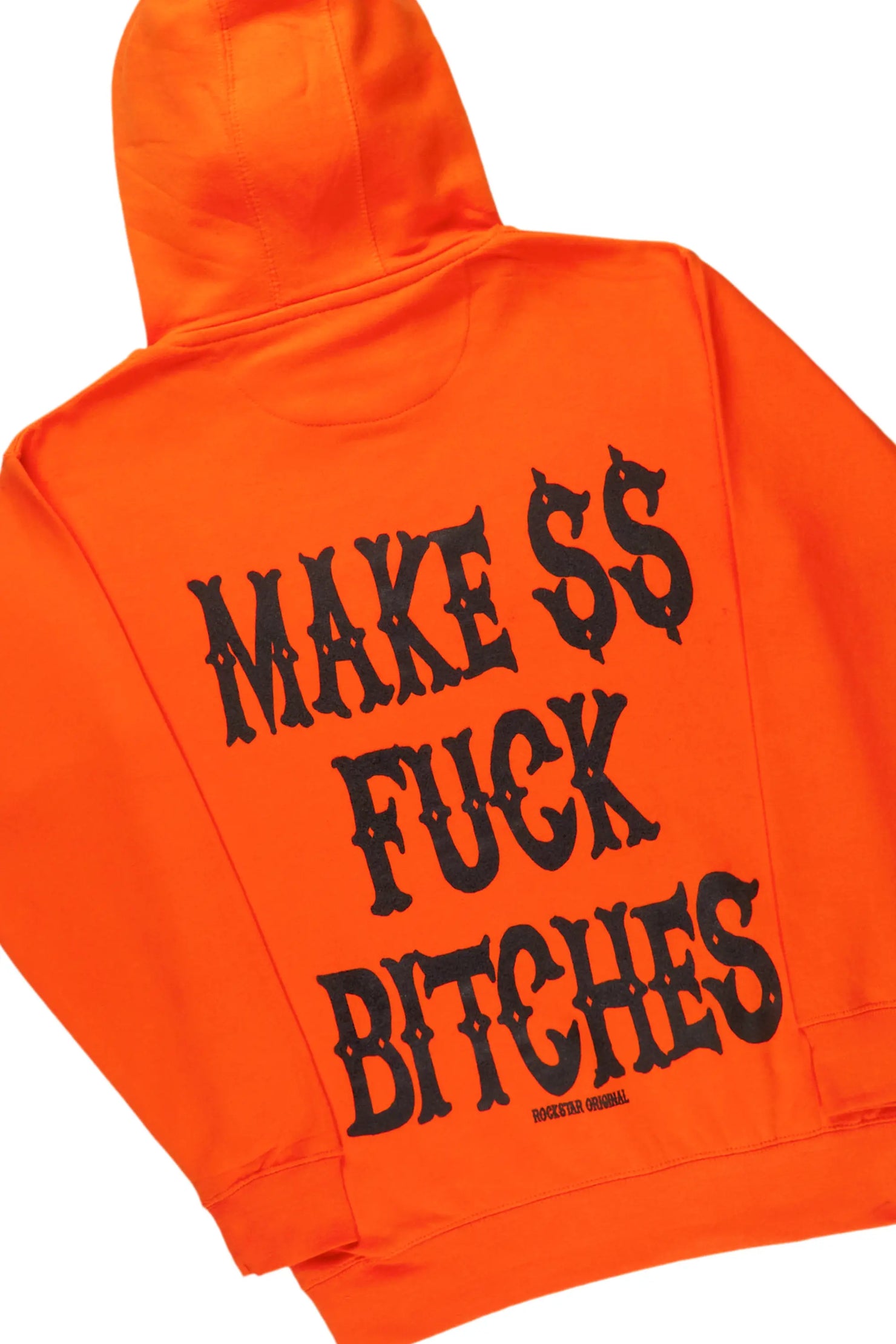 Deeler Orange/Black Hoodie Super Stacked Flare Track Set