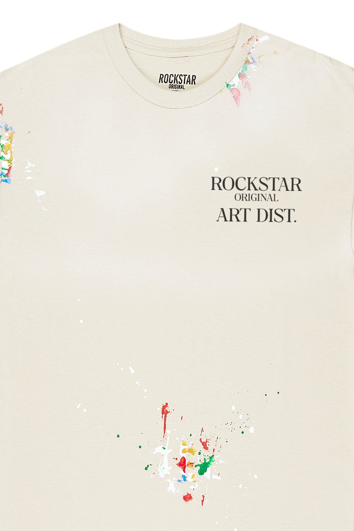 Can't Be Tamed Beige Oversized Tee