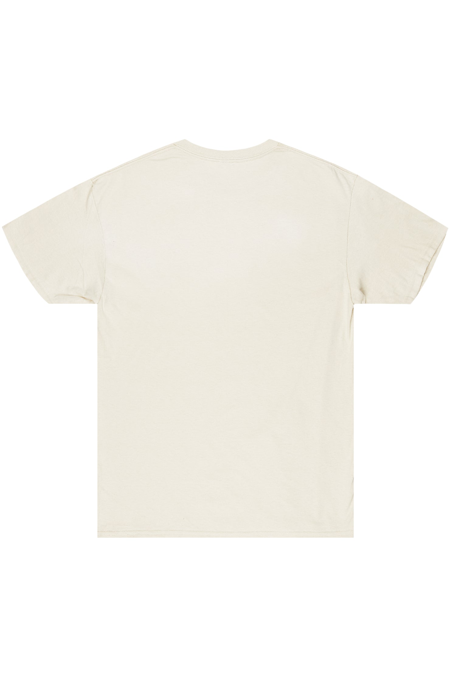 Can't Be Tamed Beige Oversized Tee