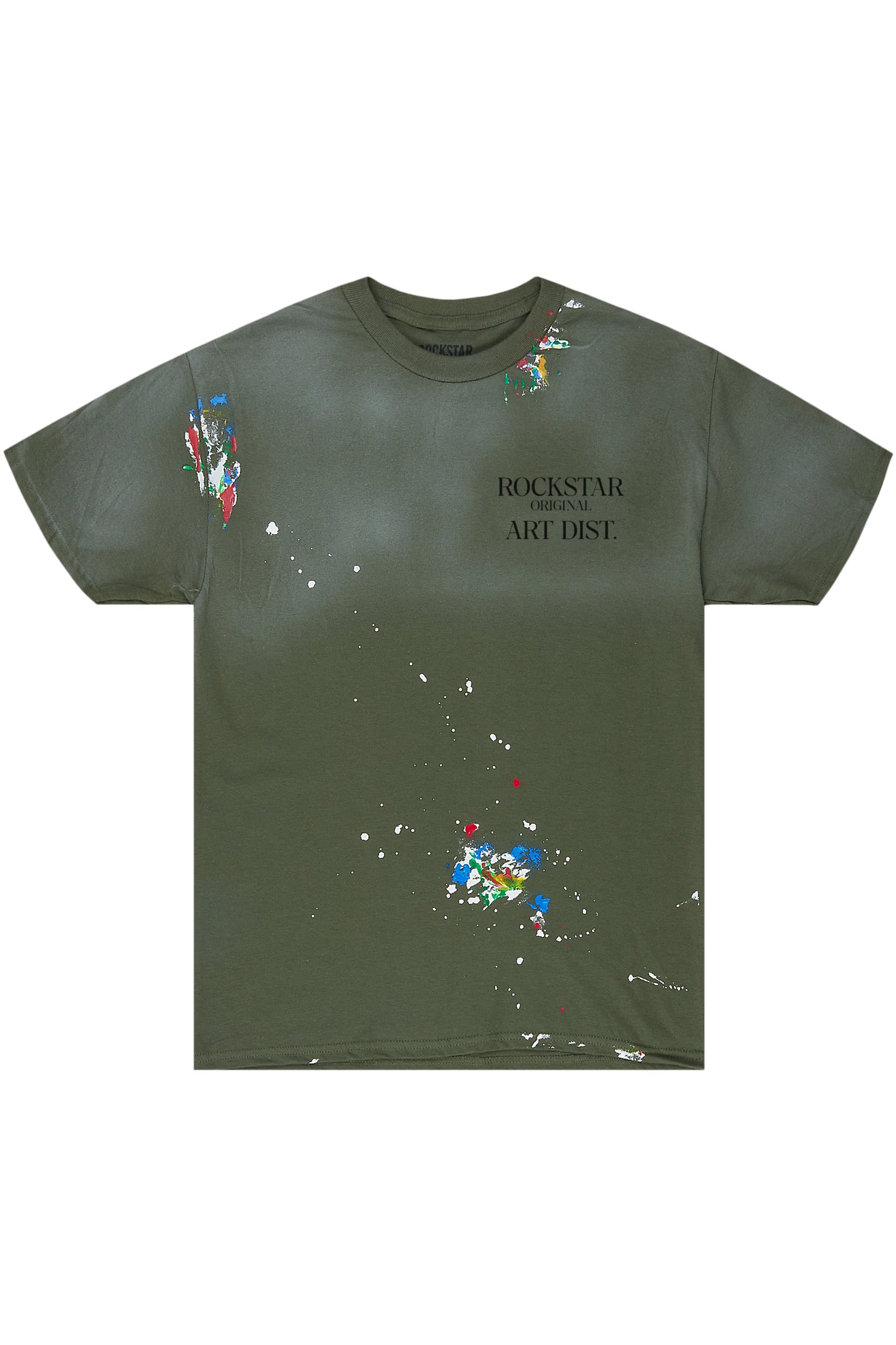 Can't Be Tamed Army Green Oversized Tee