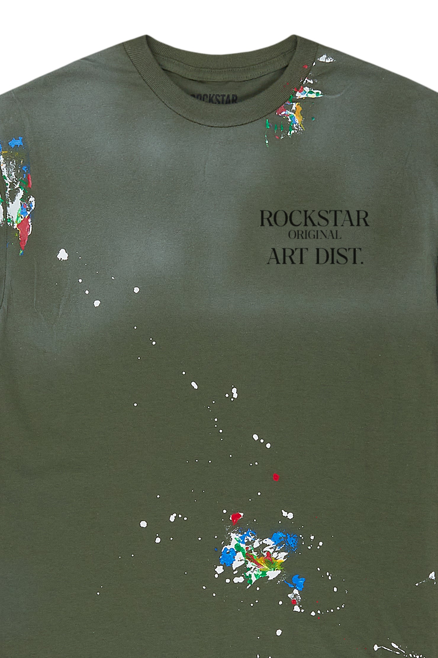 Can't Be Tamed Army Green Oversized Tee