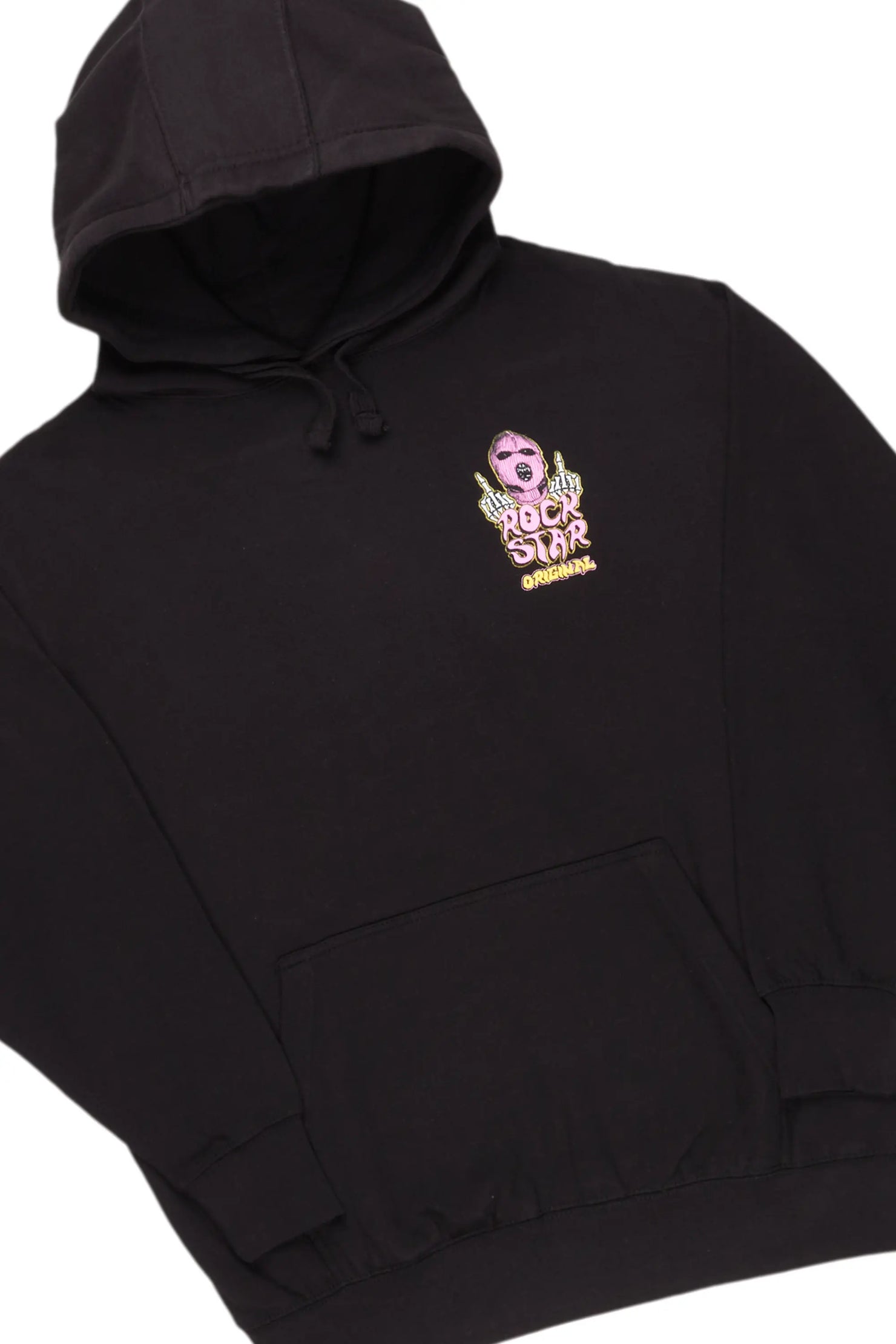 Deth Black/Red Graphic Hoodie Track Pant Set