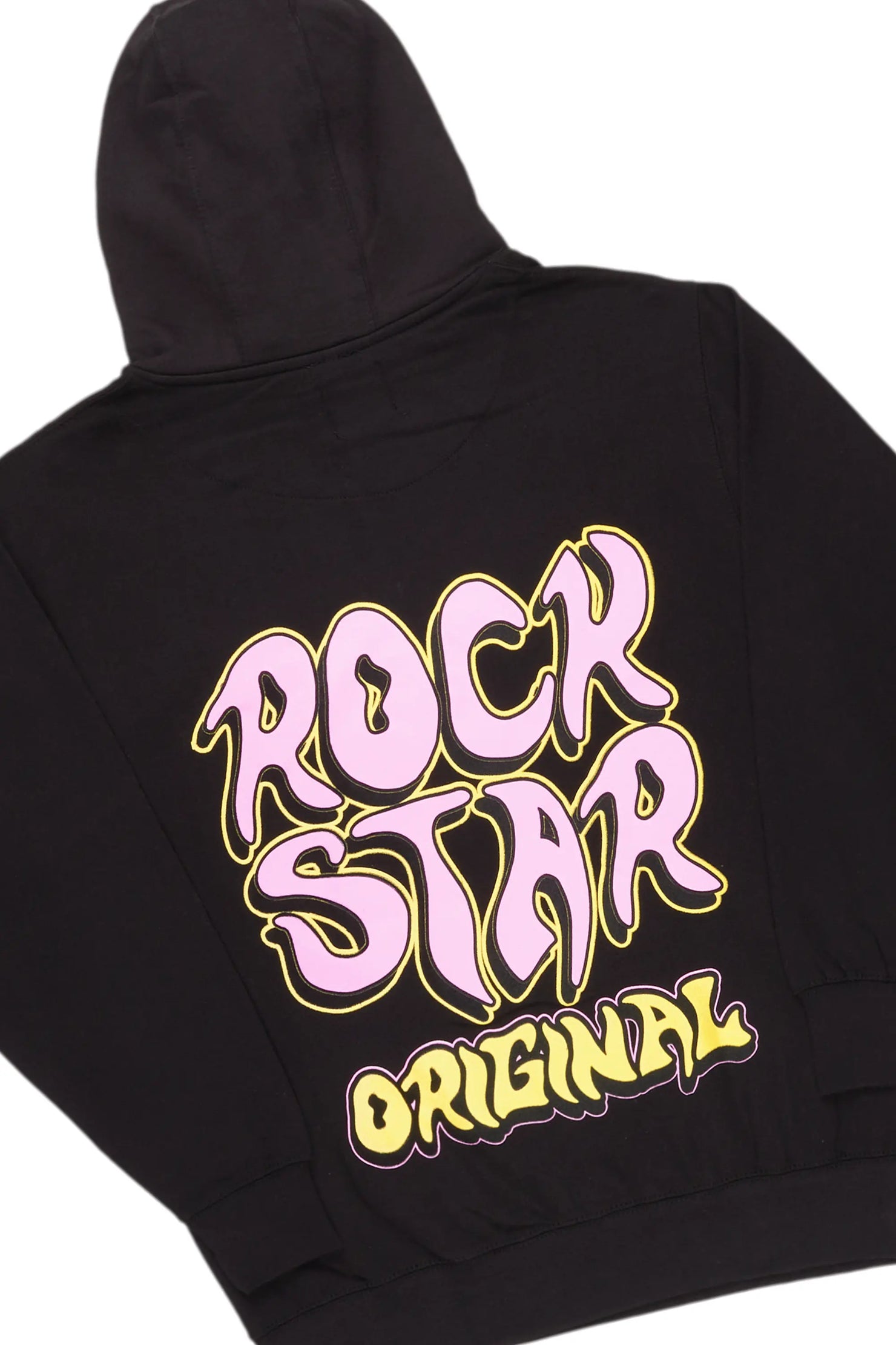 Deth Black/Red Graphic Hoodie Track Pant Set