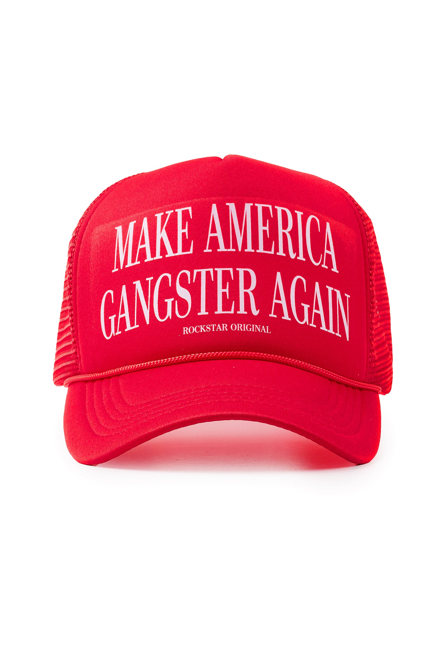 Nyokia Red Trucker Hat