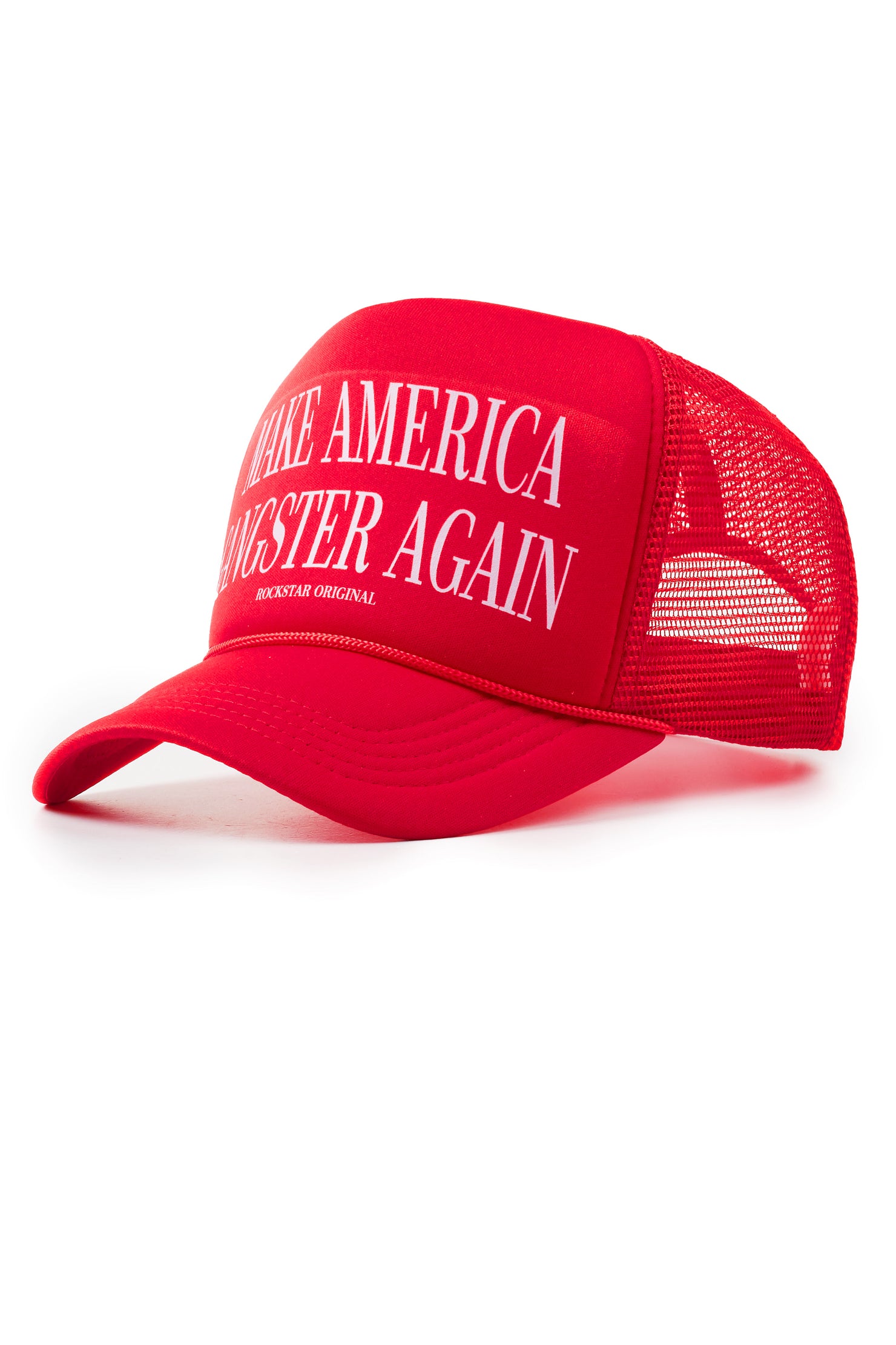 Nyokia Red Trucker Hat