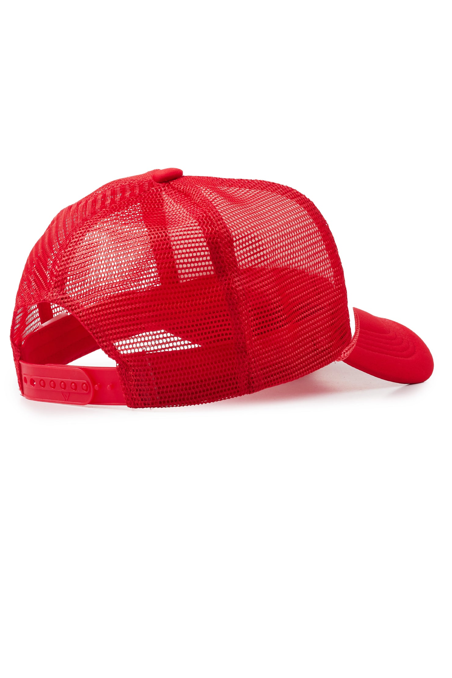 Nyokia White/Red Trucker Hat