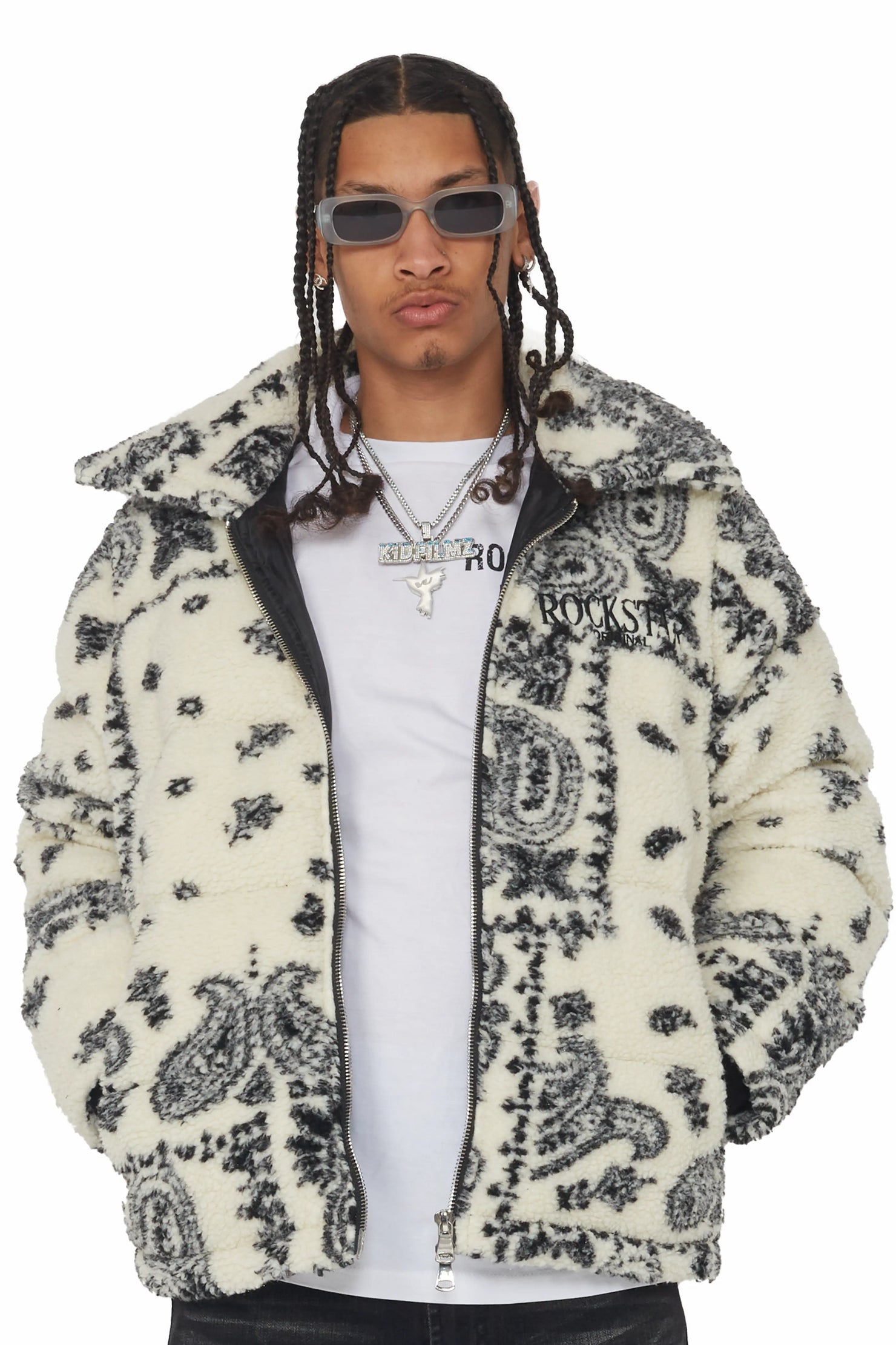 Wylie White Puffer Jacket