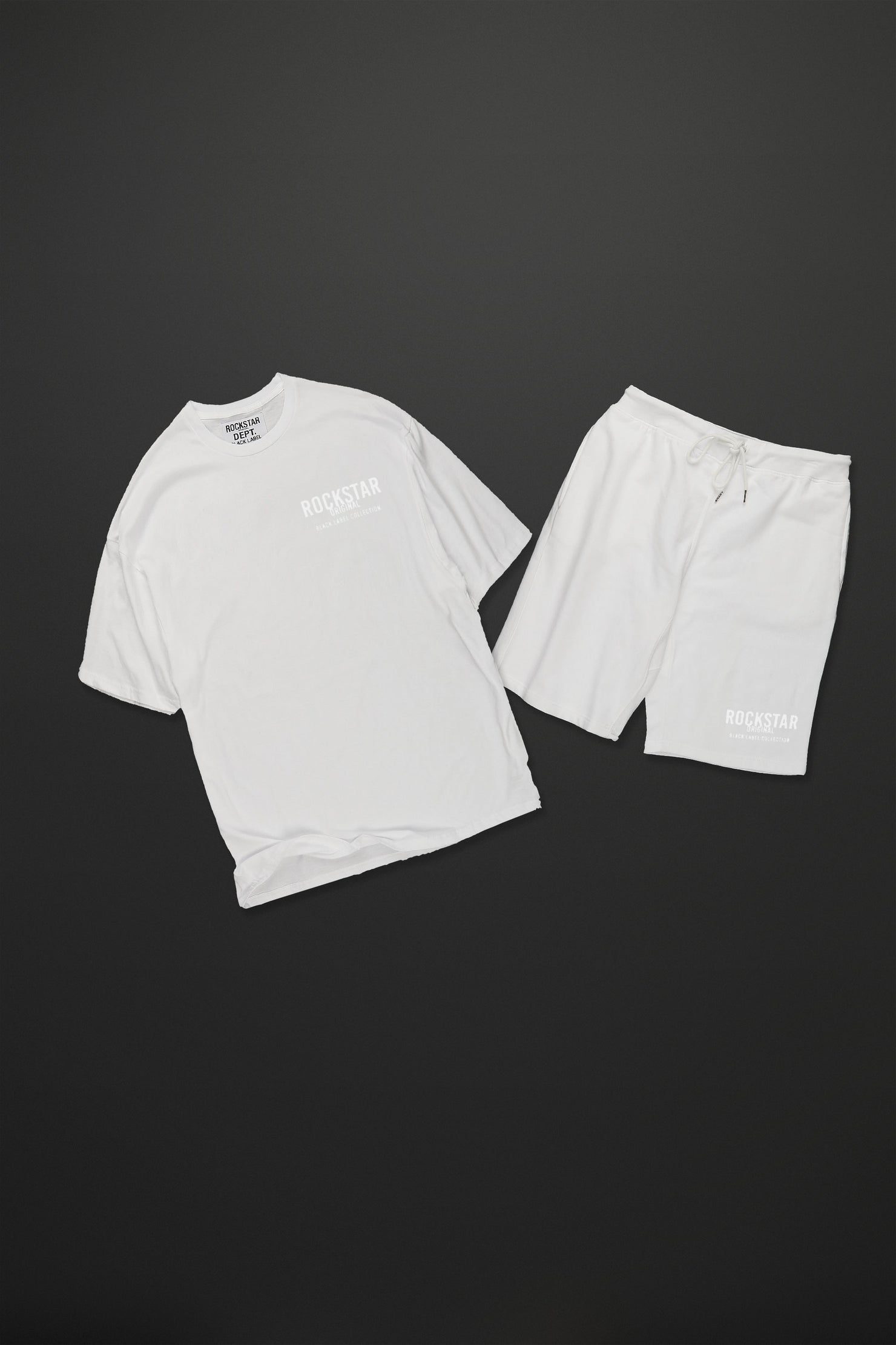 Elian White Graphic Short Set