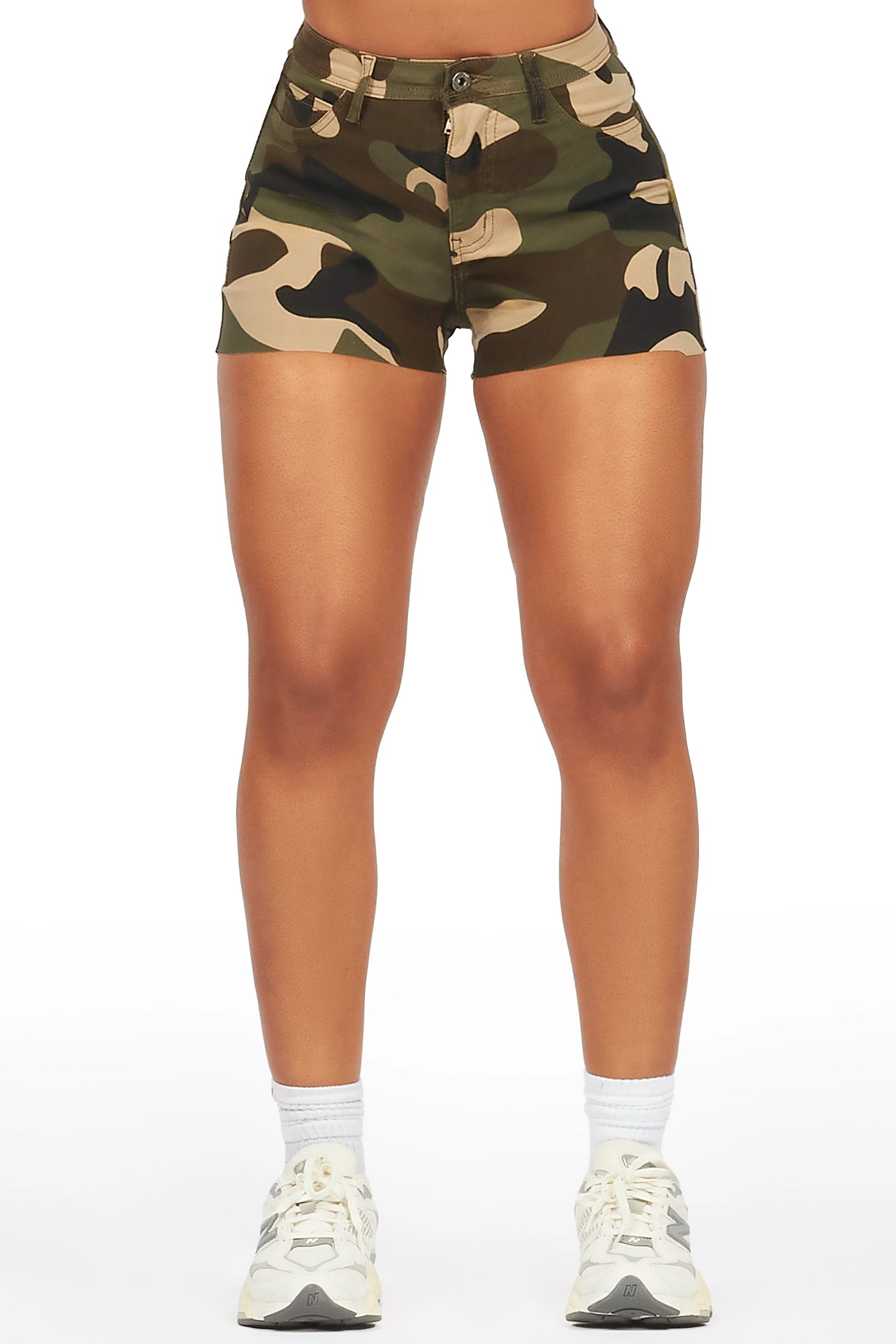 Leslie Green Camo Short