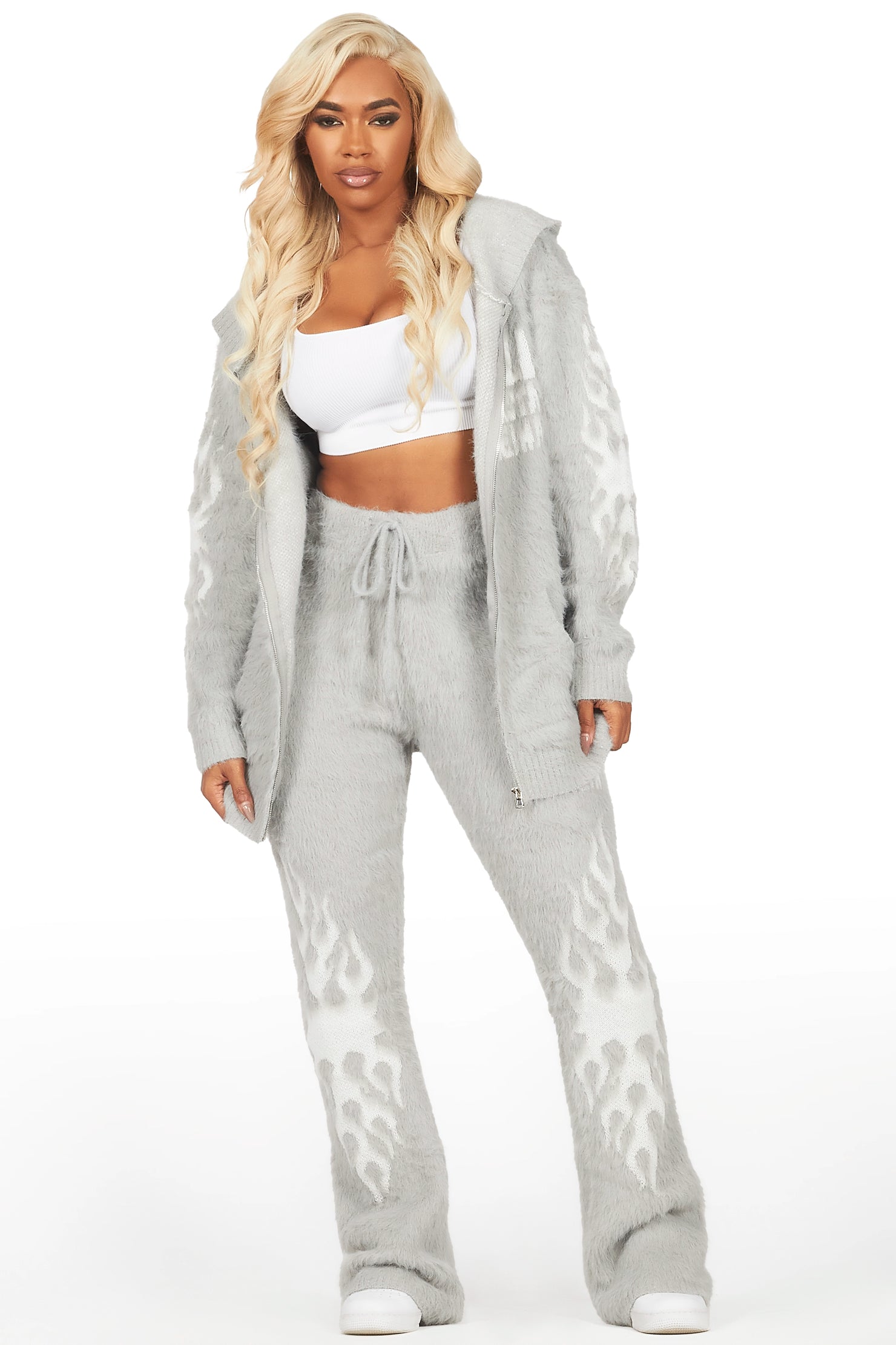 Sheriece Grey Super Stacked Trackset