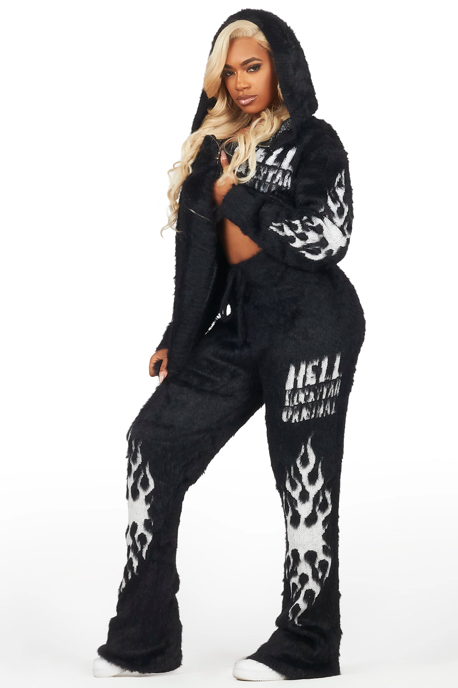 Sheriece Black Super Stacked Trackset