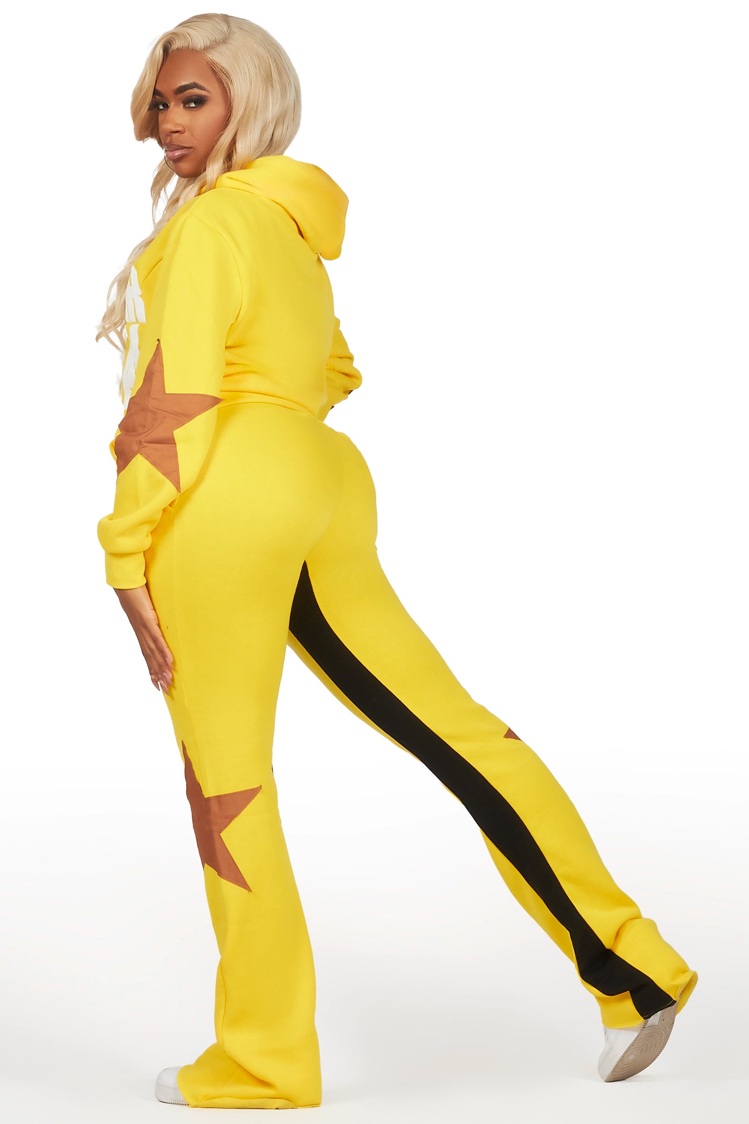 Devontae Yellow Super Stacked Trackset