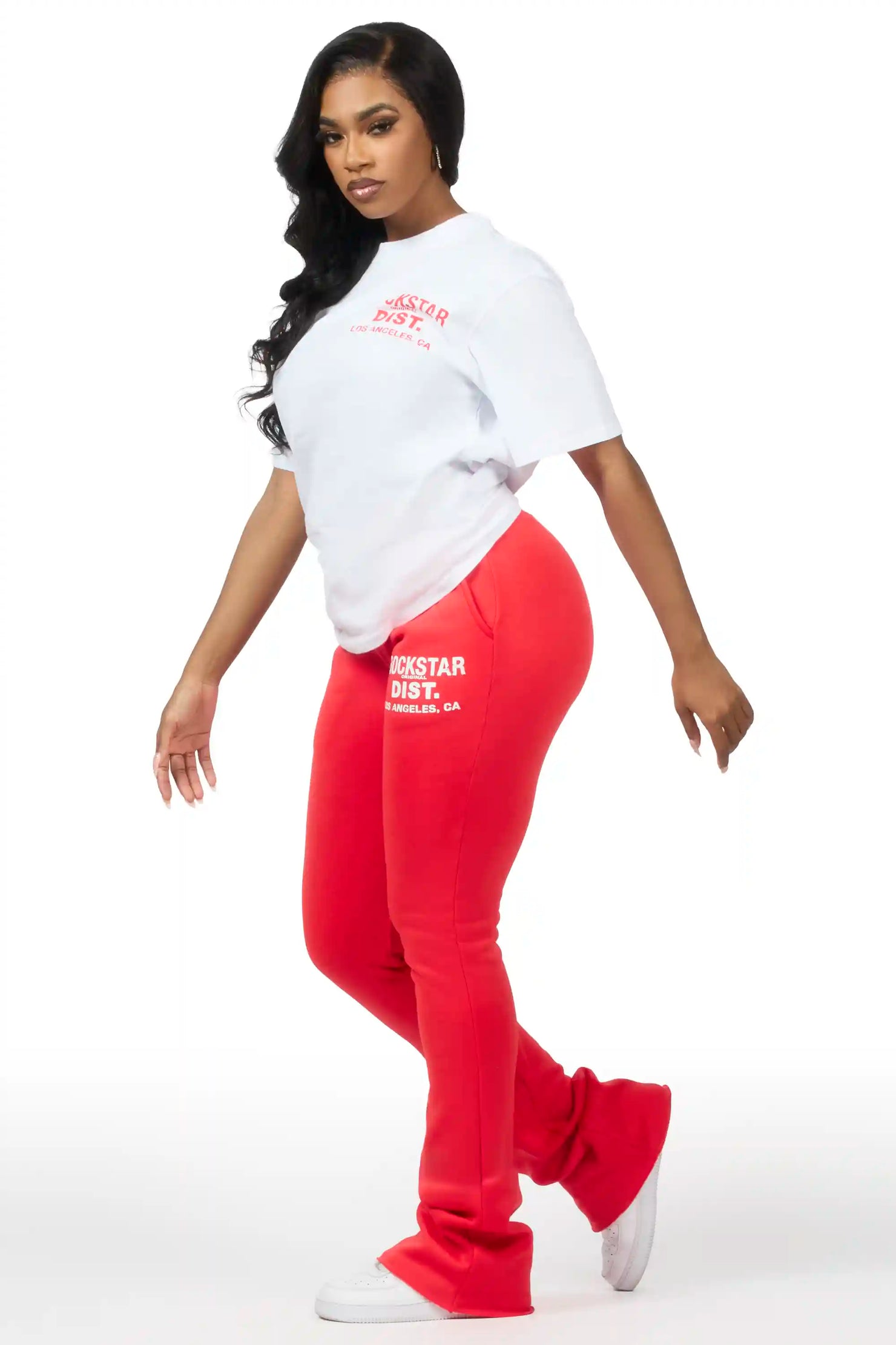 Dalasia 2.0 White/Red T-Shirt Track Set