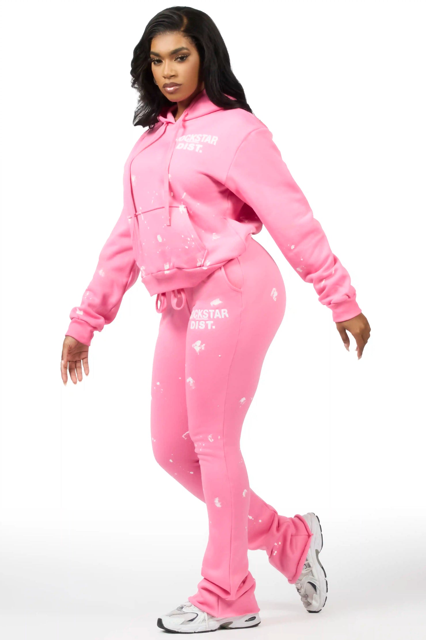Hadley Pink Super Stacked Trackset