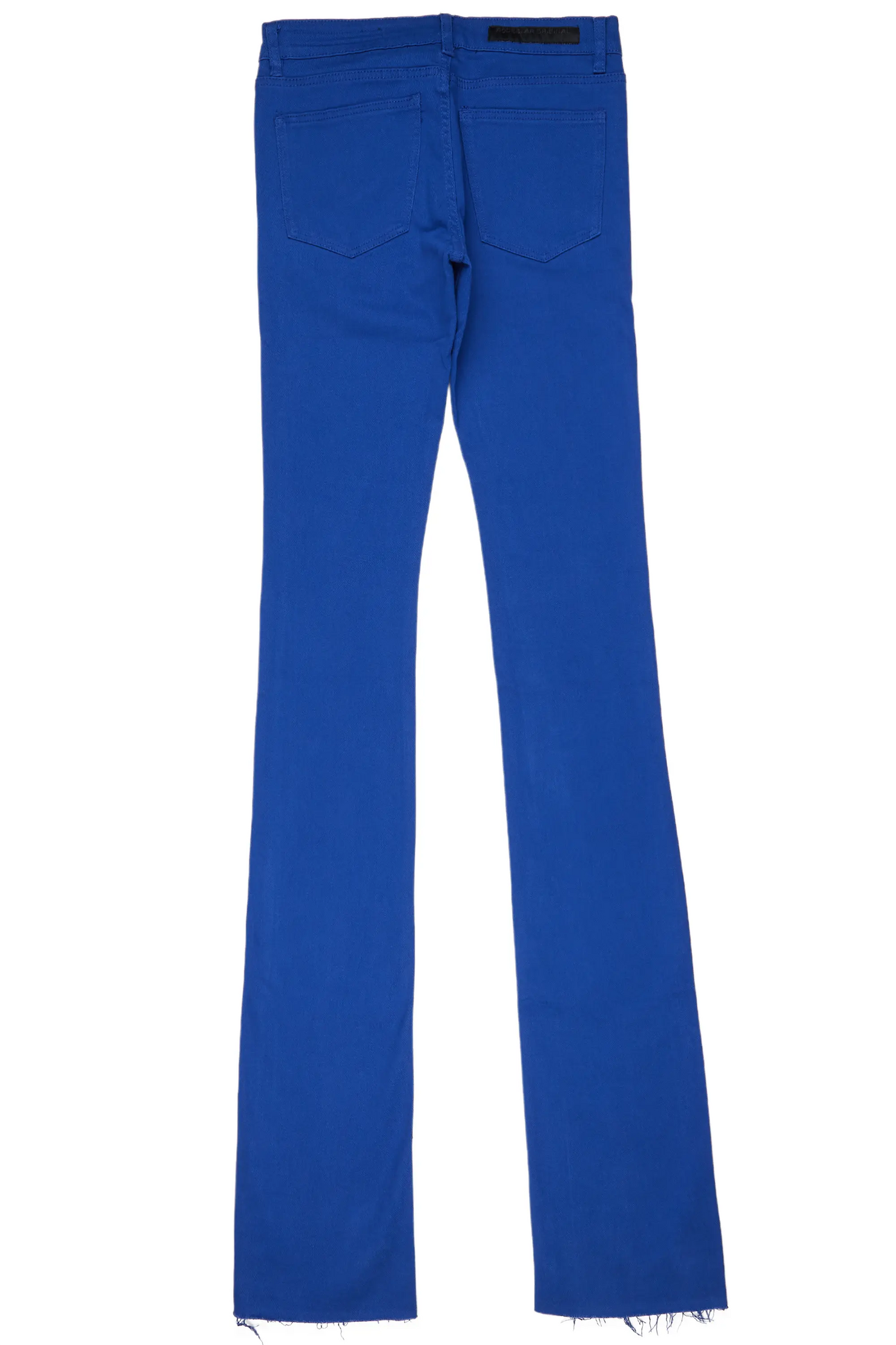 Faith Royal Blue Super Stacked Flare Jean