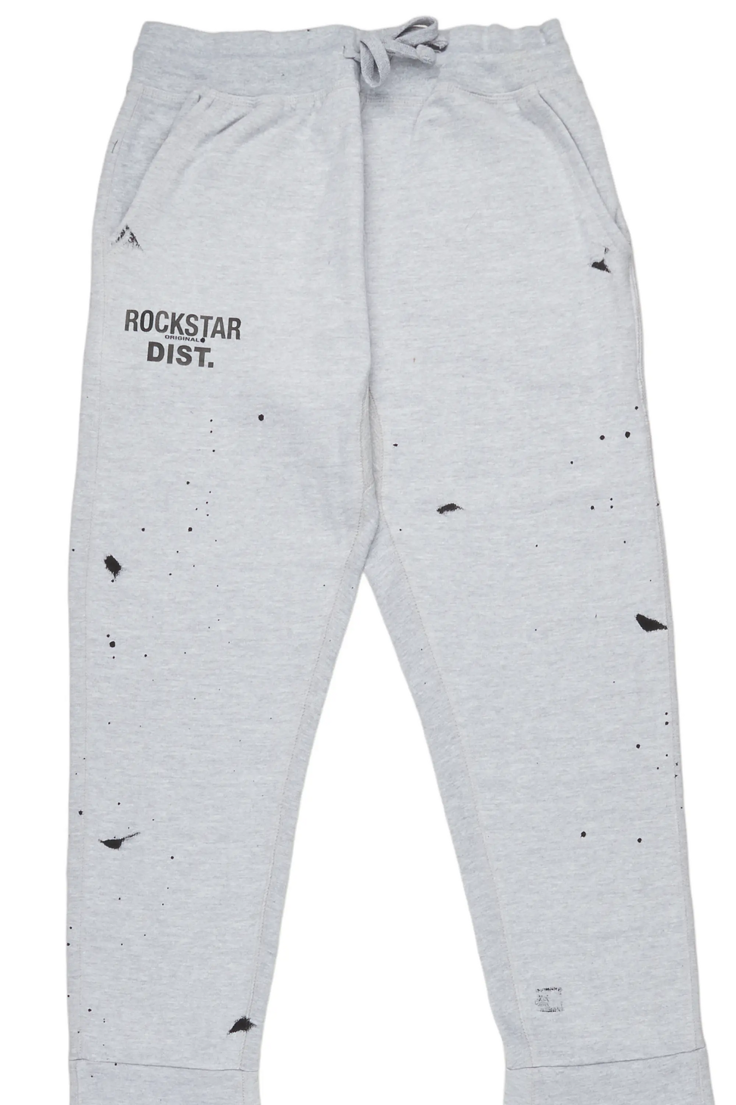 Farlee Heather Grey Super Stacked Flare Pants