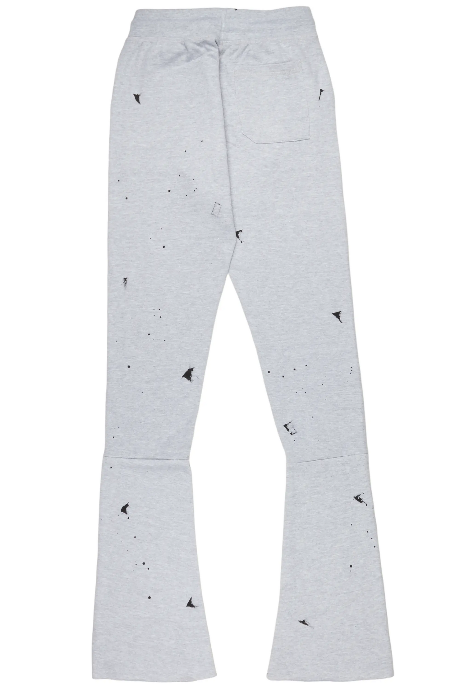 Farlee Heather Grey Super Stacked Flare Pants
