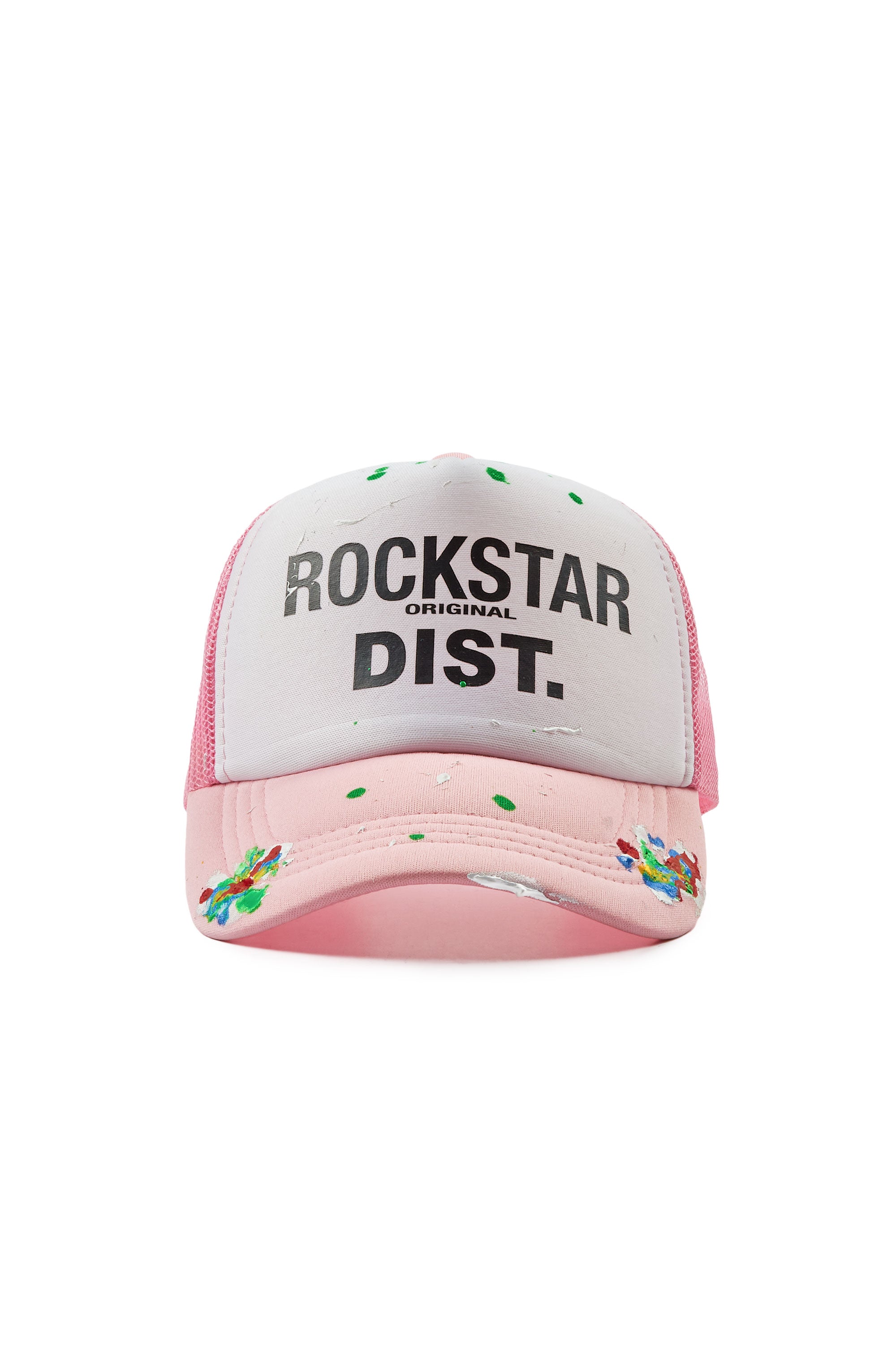 Girls Neptune White/Pink Trucker Hat