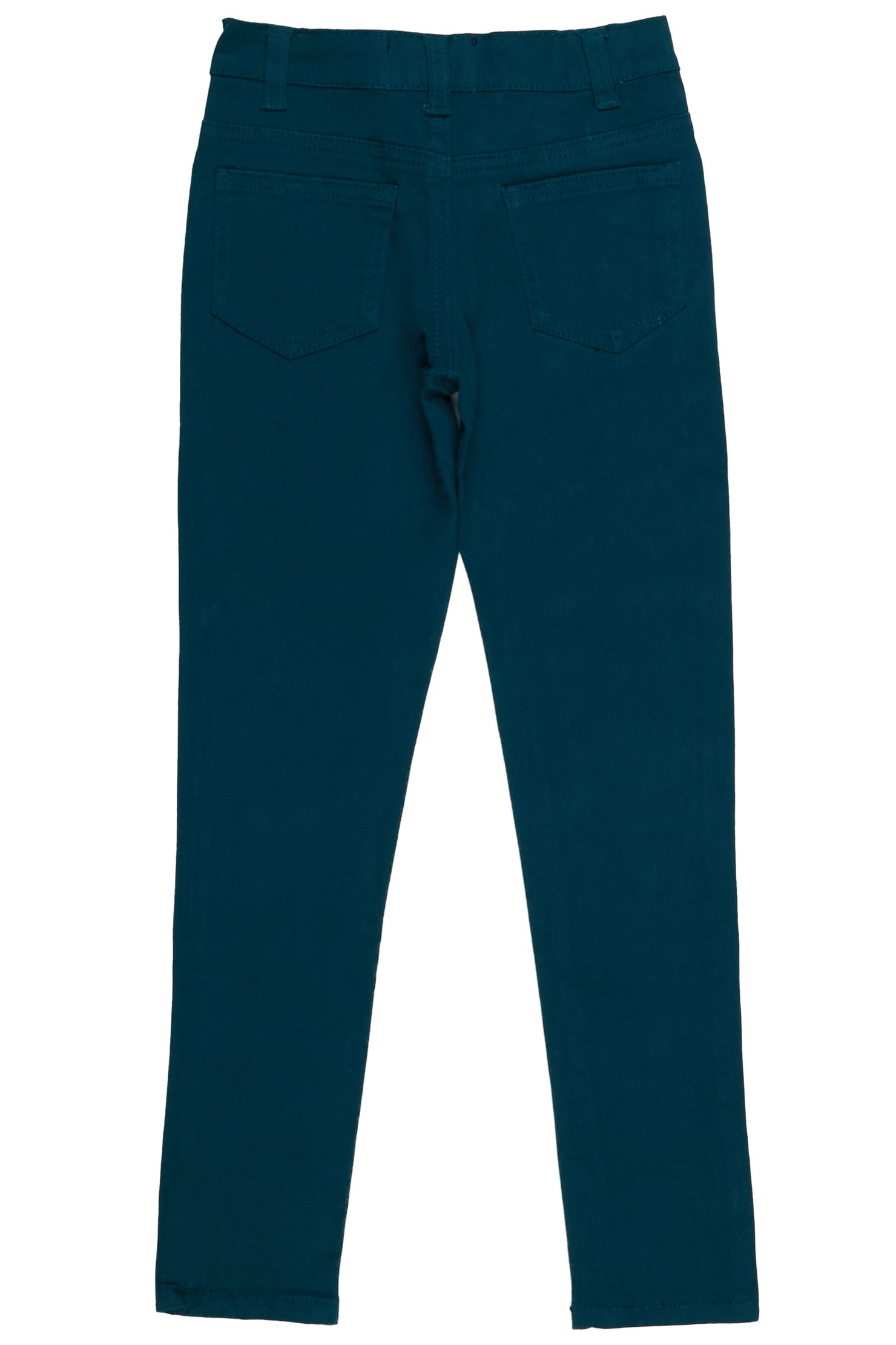 Girls Shyla Teal 5 Pocket Jean