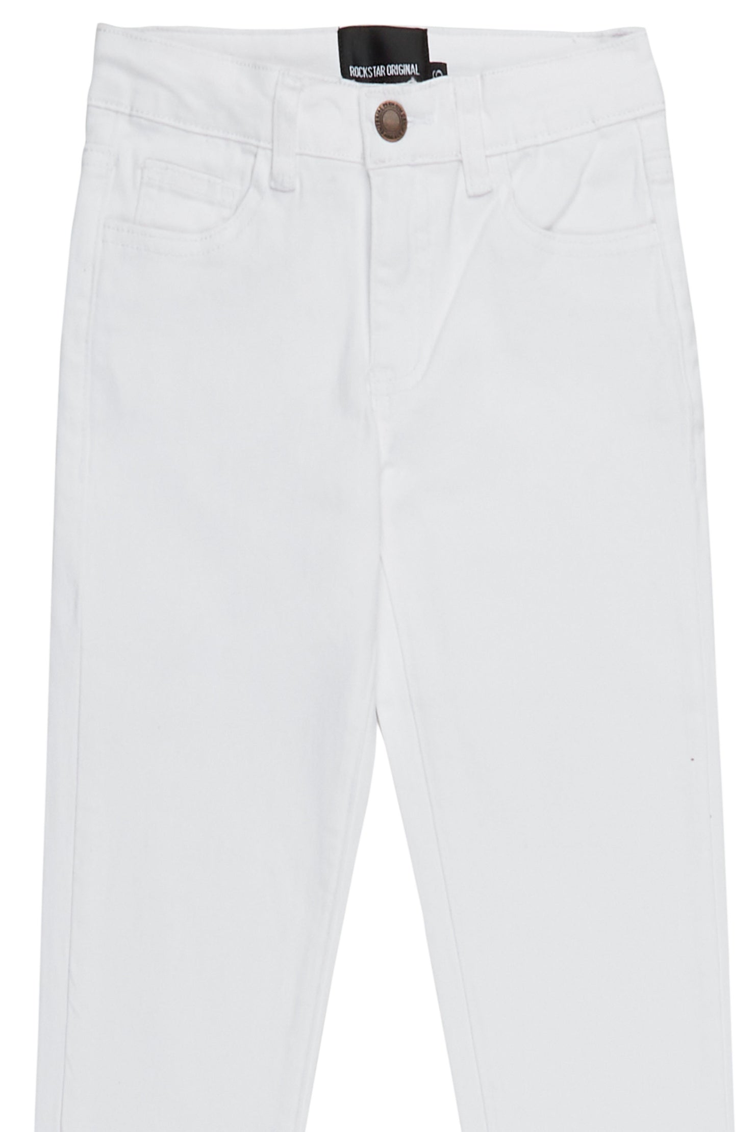 Girls Shyla White 5 Pocket Jean