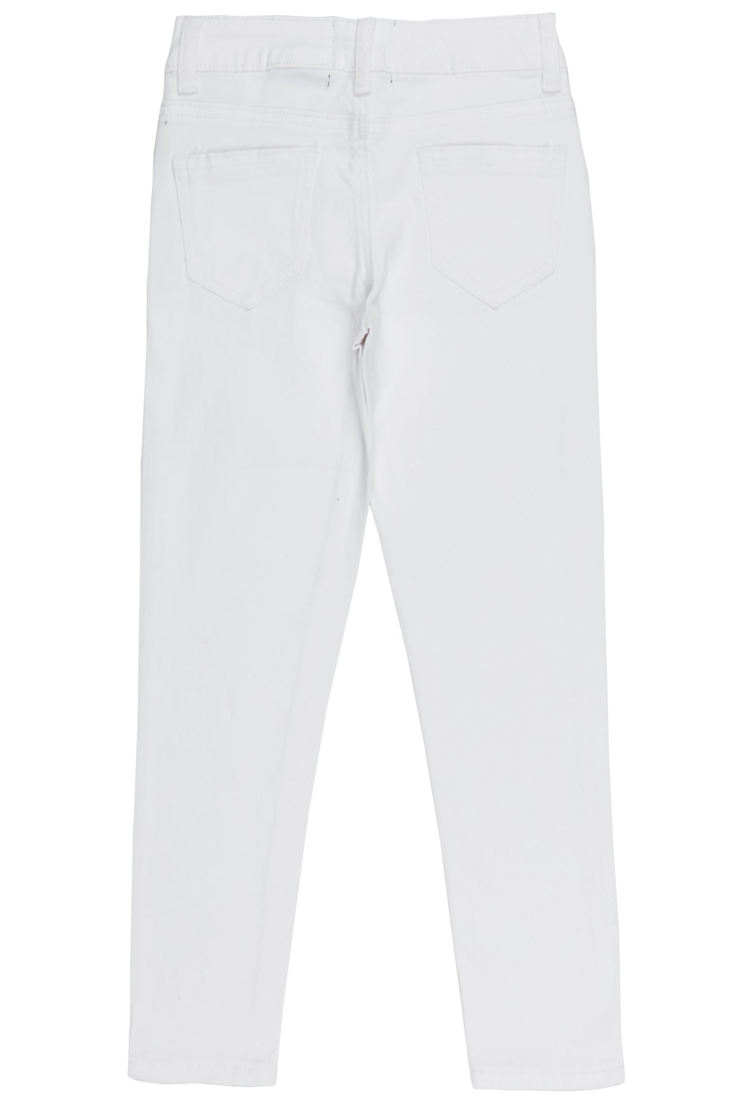 Girls Shyla White 5 Pocket Jean