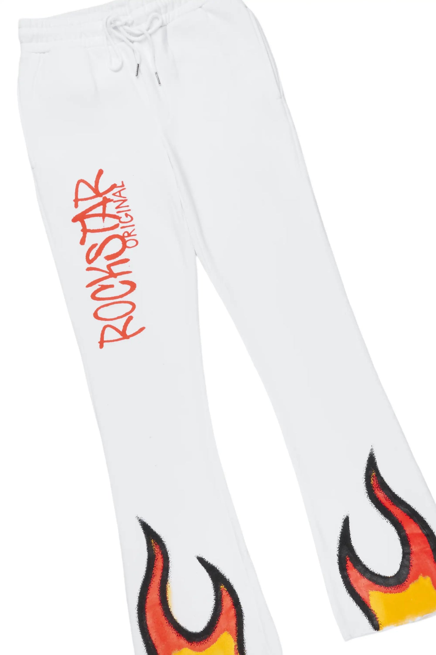 Grayson White Graphic T-Shirt/Pant Set