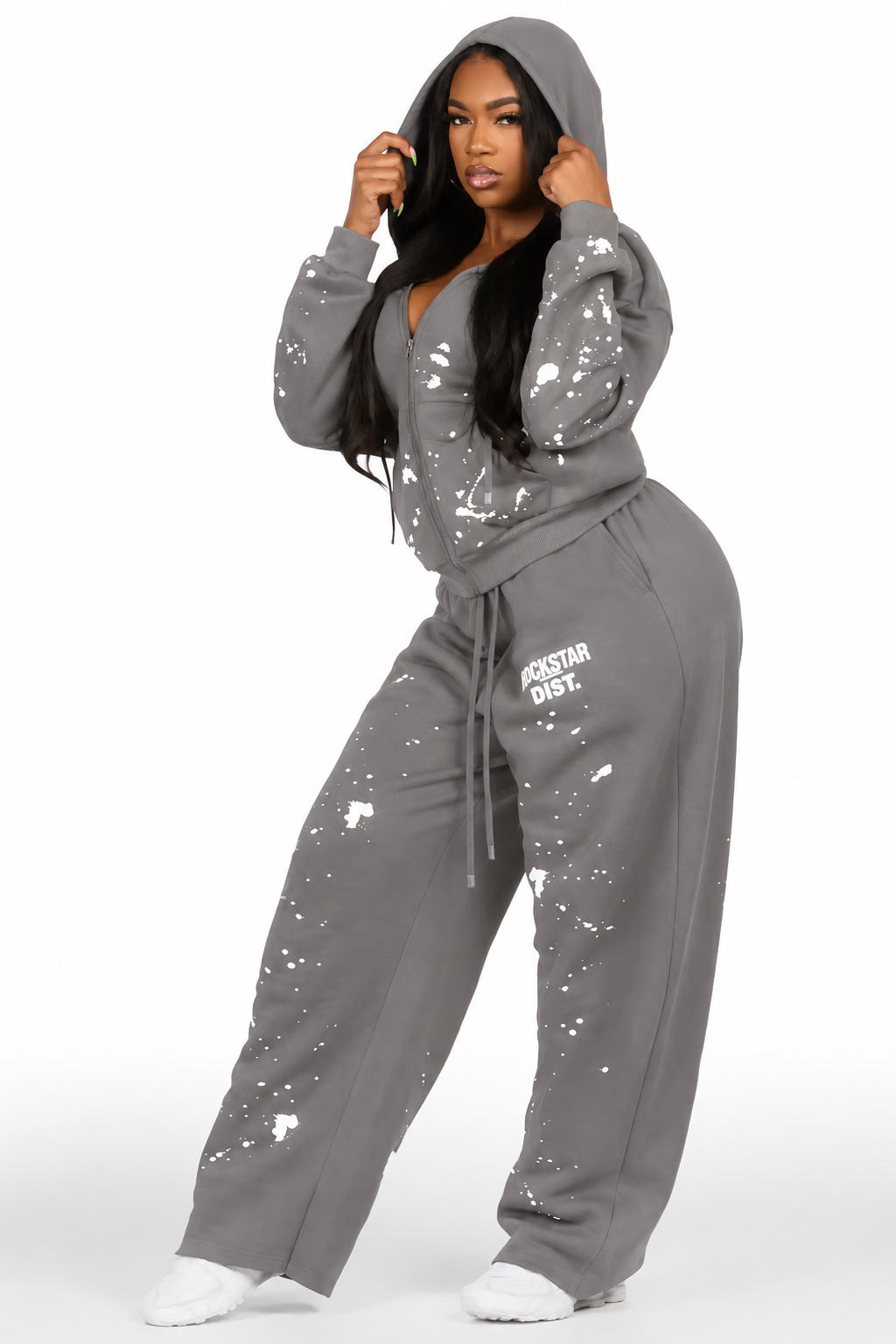 Halloway Grey Painted Baggy Track Set